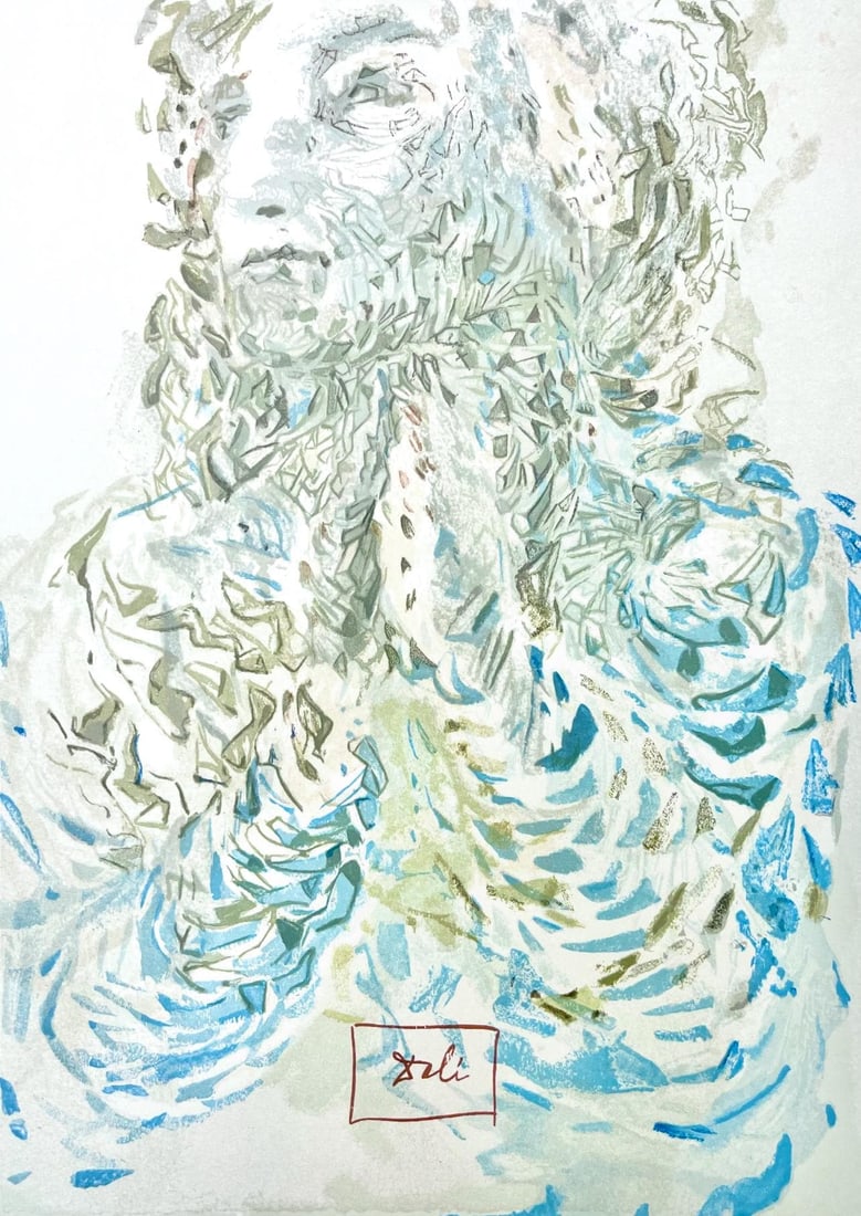 Salvador Dali, Paradies Xvii (Michler/Lpsinger 1039-1138; Field 189-200), Die Gttliche Komdie, (1 of 6)