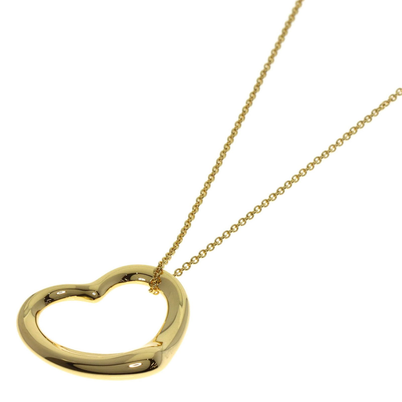 Tiffany & Co. Open Heart Necklace In 18K Yellow Gold (1 of 4)