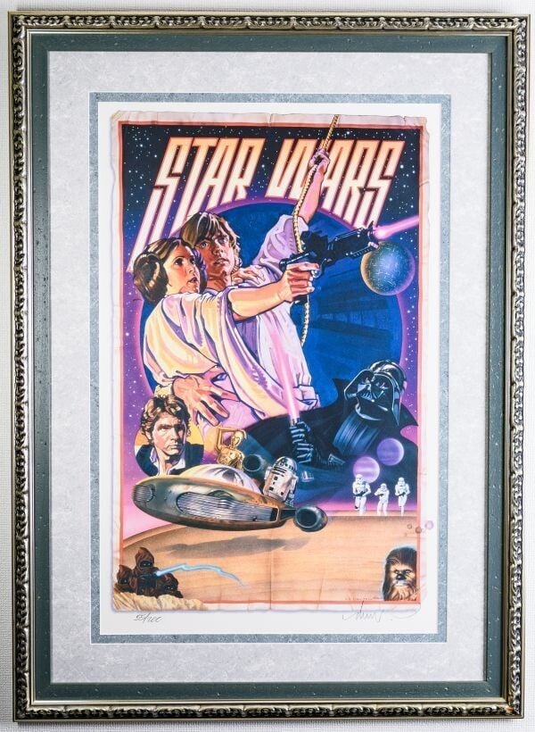 Drew Struzan "Star Wars I" Original Giclee Art Print Framed Ed200 (1 of 6)