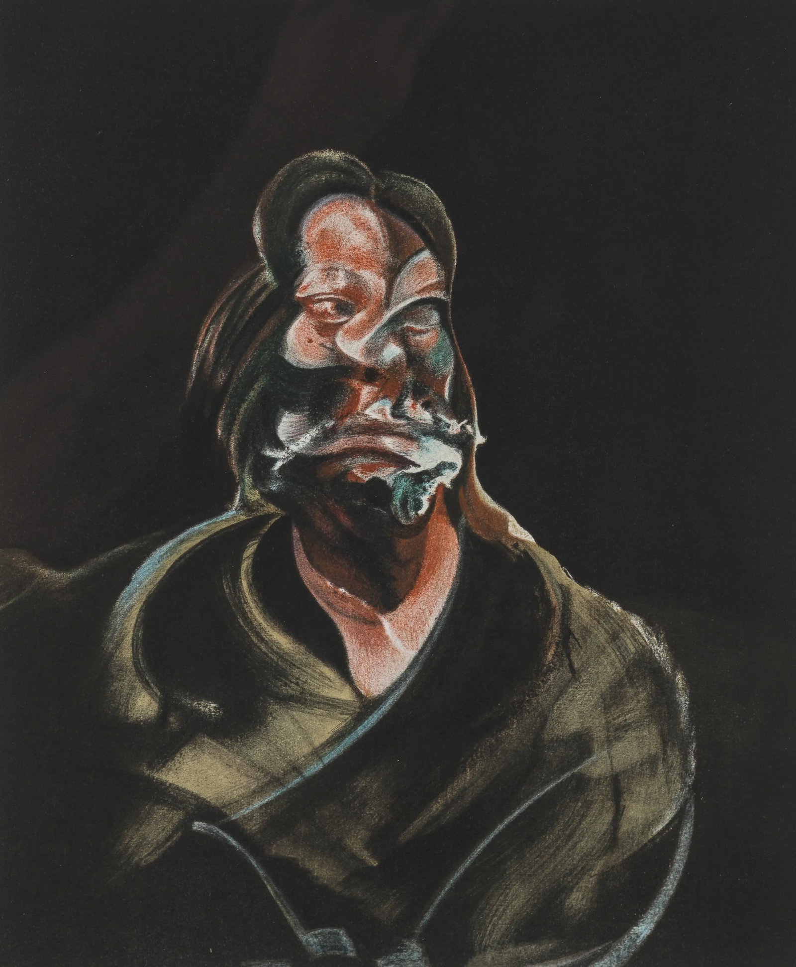 Francis Bacon, Portrait Of Isabel Rawsthorne, Derrire Le Miroir, Lithograph (1 of 5)
