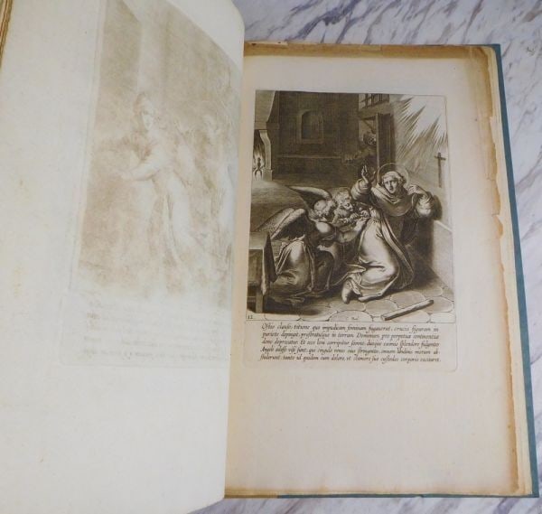 Otto Van Veen Vita D. Thomae Aquinatis (1778) 30 Engravings | Baroque (1 of 10)
