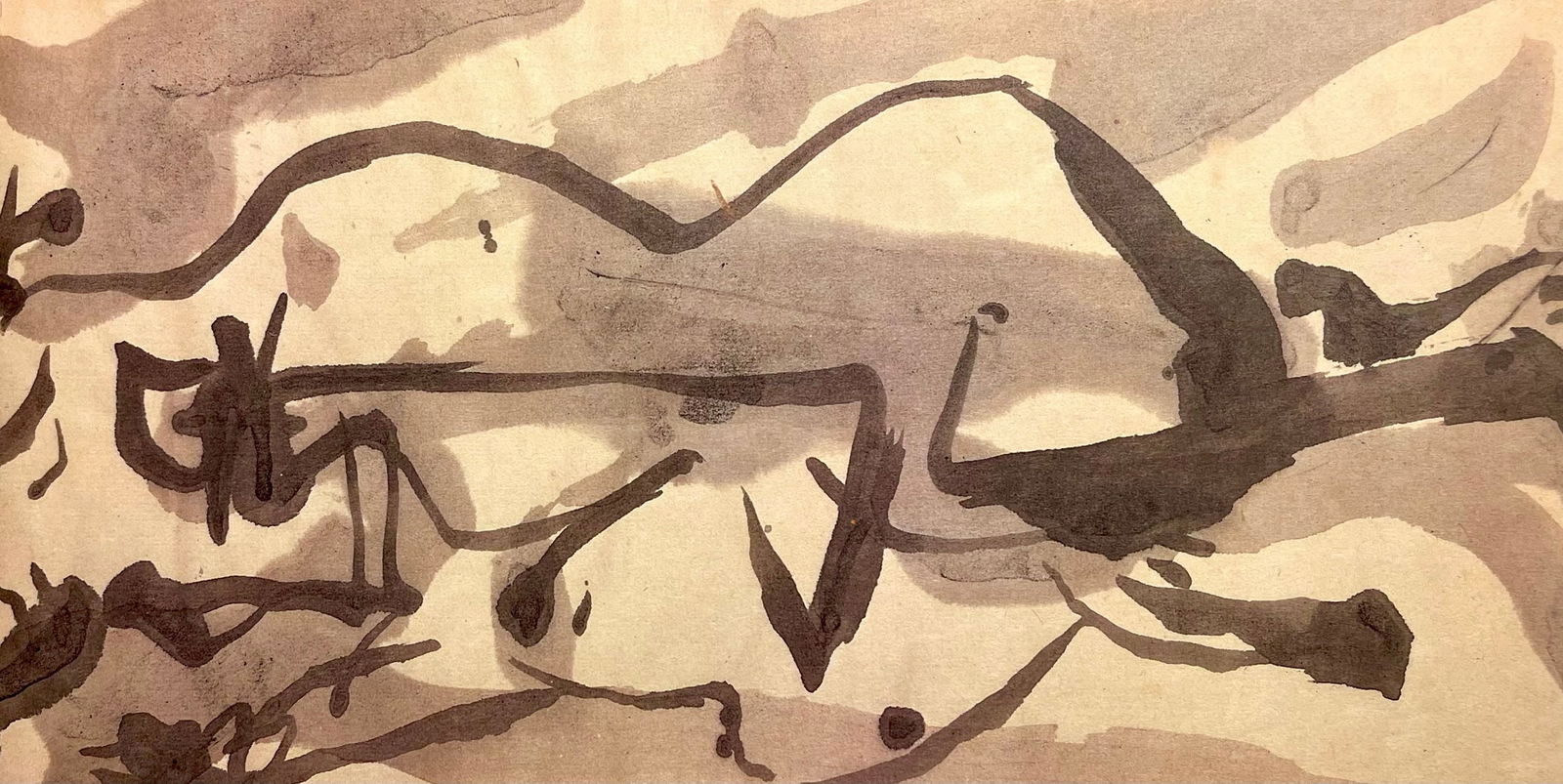 Jackson Pollock, Composition, Jackson Pollock, The Last Sketchbook, Lithograph (1 of 6)