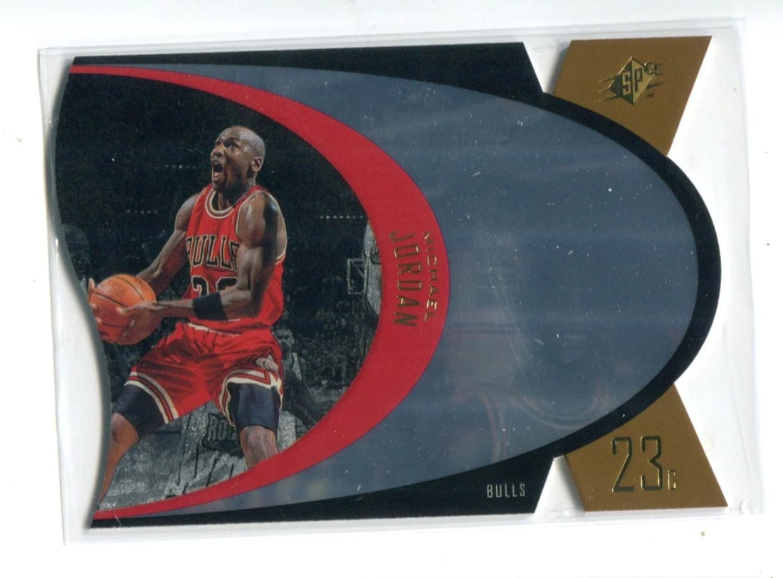 Michael Jordan 1997 Upper Deck Spx #5 Card (1 of 2)