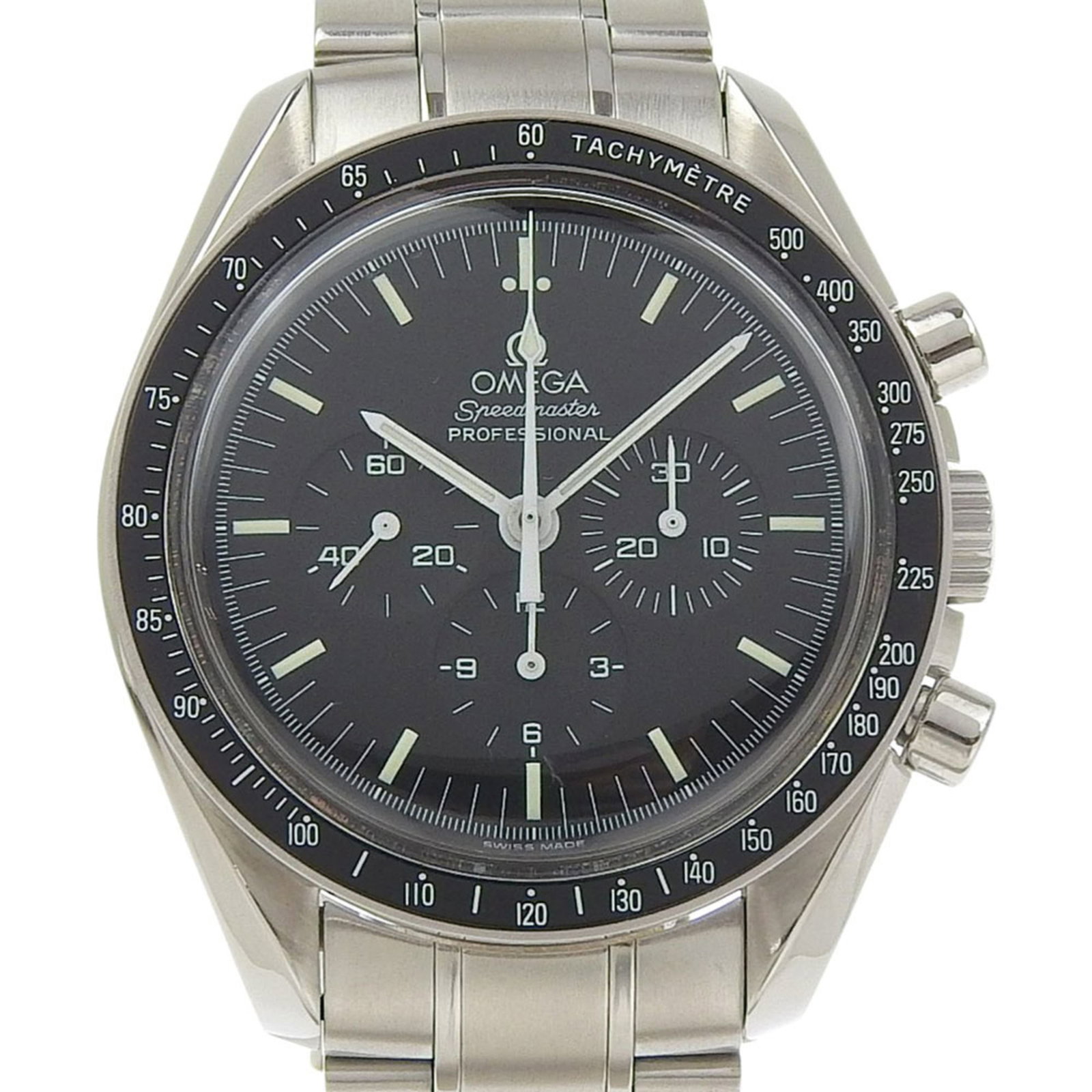 Omega Speedmaster Professional Watch 3570.50 Stainless Steel 2010 Manual Winding Chronograph Black (1 of 8)
