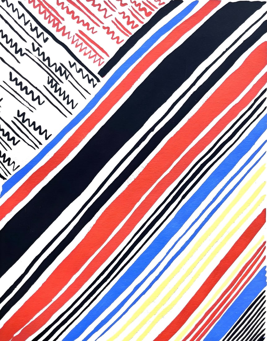 Sonia Delaunay, Planche No. 11, Compositions, Couleurs, Ides: Sonia Delaunay, Lithograph (1 of 7)