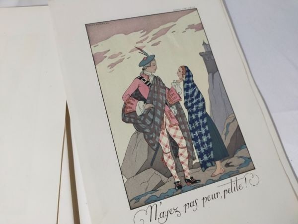 George Barbier Falbalas Et Fanfreluches 1923 Art Deco Fashion Plates Colette: Country Of Origin: France Binding: Loose Pages Articles Language: French Illustrator: George Barbier Special Attributes: 1st Edition Author: Colette Region: Europe Publisher: Paris Meynial Topic: Fash