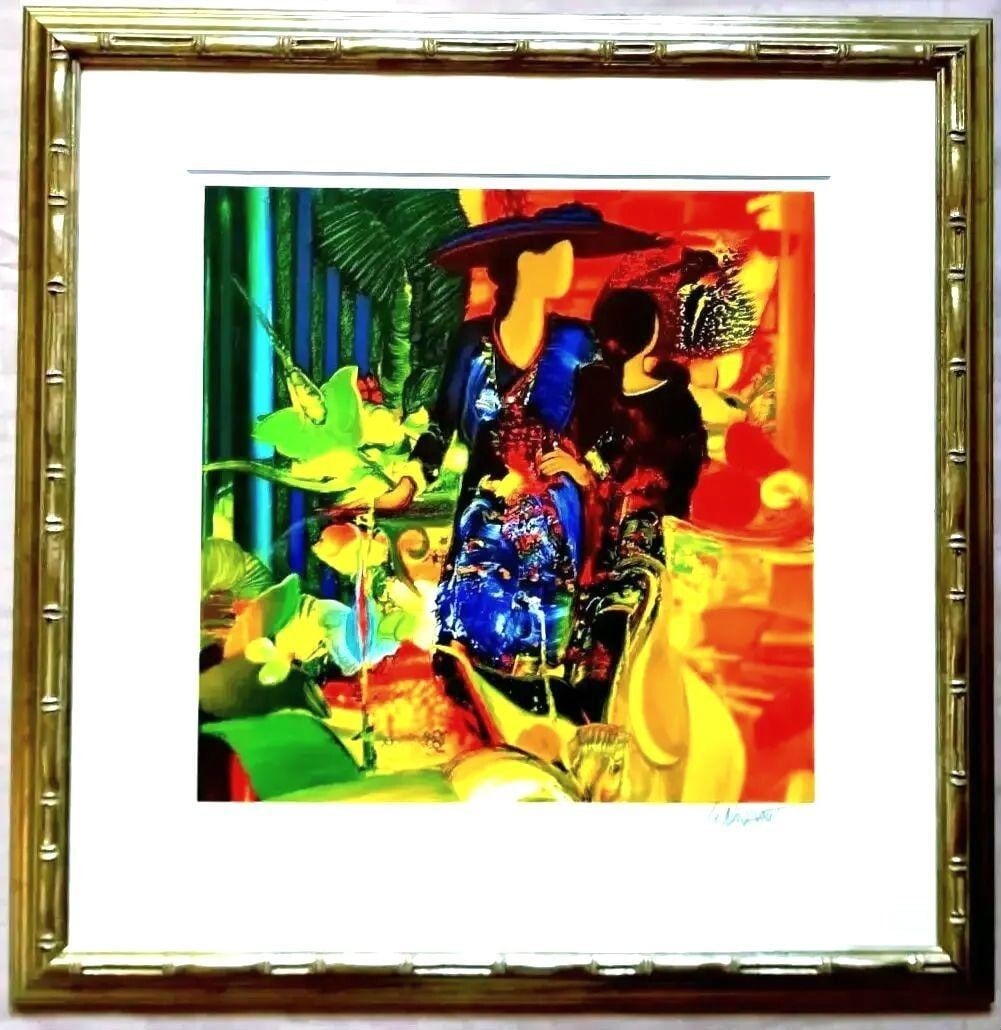 Gerard Le Nalbaut (1946 Lorient) Original Lithograph Signed Framed Numbered (1 of 9)