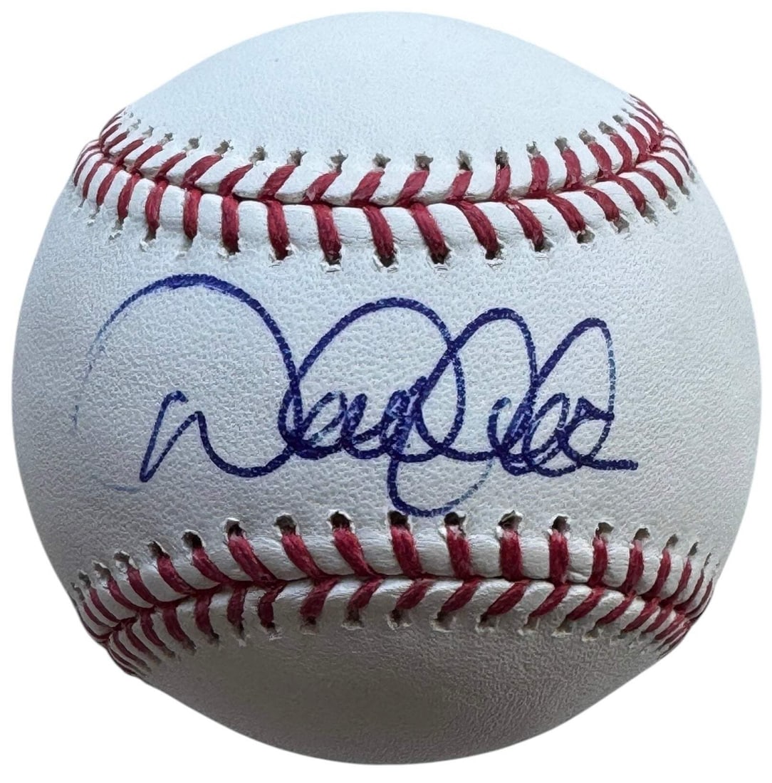 Derek Jeter Autographed Official Major League Baseball (Mlb): Brand: MLB Derek Jeter Autographed Official Major League Baseball.Signed in blue pen across the sweet spot of an official Robert Manfred Baseball Product Disclaimer: Not affiliated with any team or le