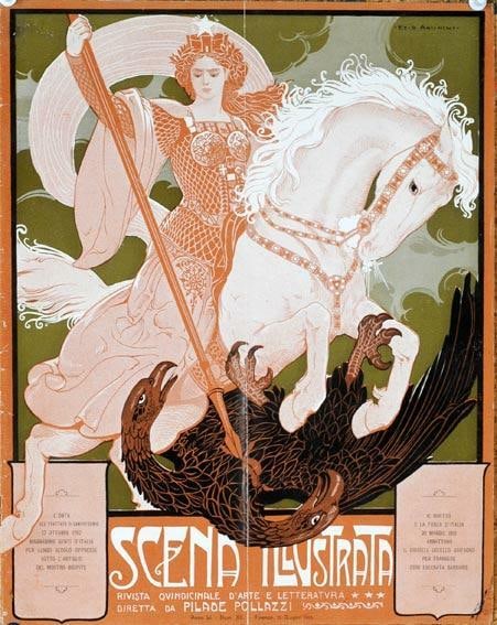 Scena Illustrata Arts Literature Theatre Music By Giuseppe Anichini 1900 (1 of 1)