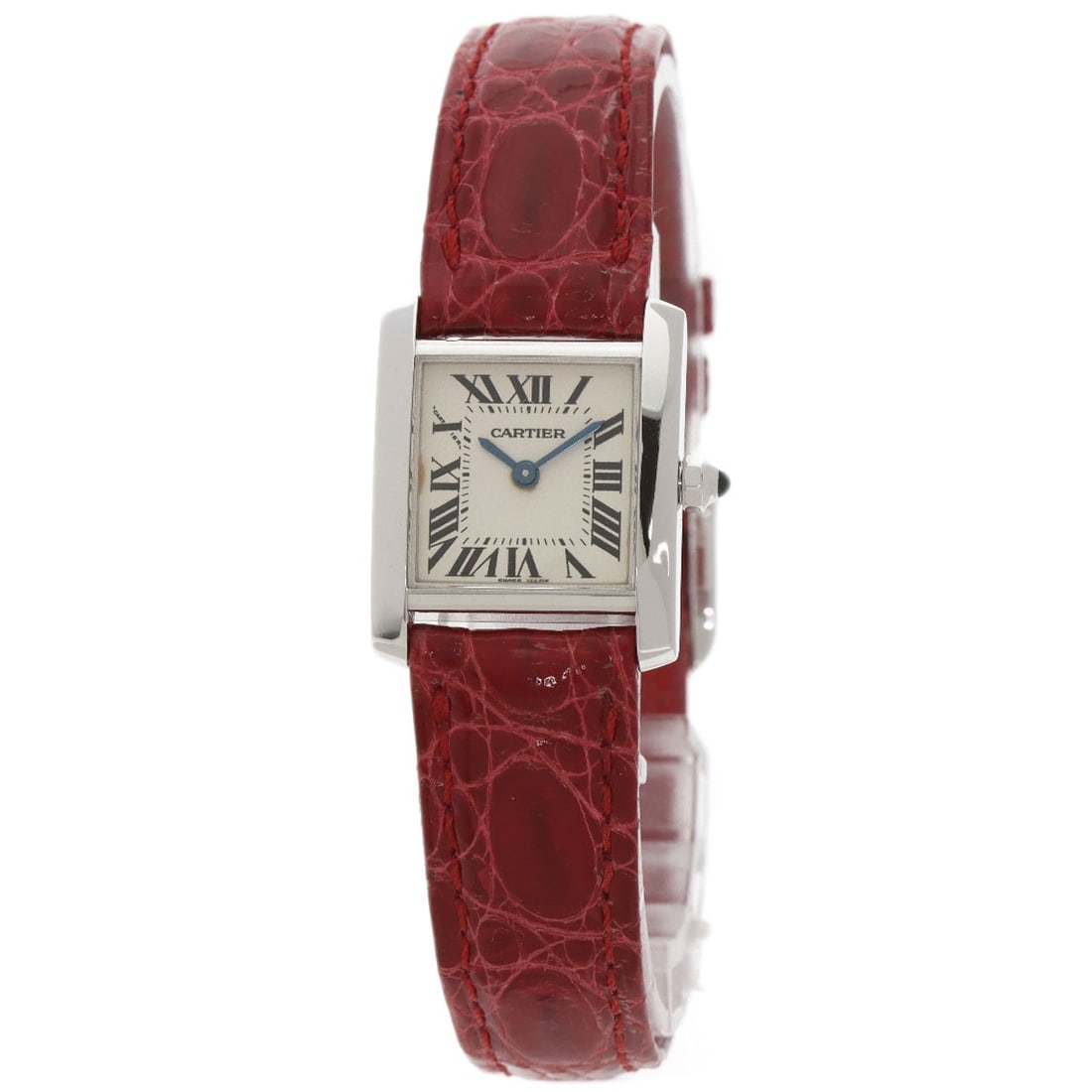 Cartier Tank Francaise Sm Watches K18 White Gold/Leather (1 of 20)