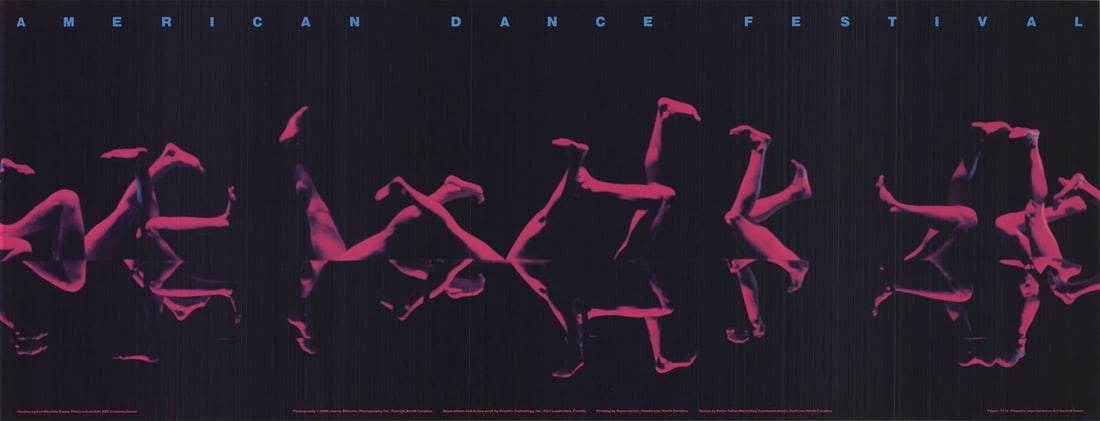 Jimmy Williams American Dance Festival " Offset Lithograph (1 of 4)