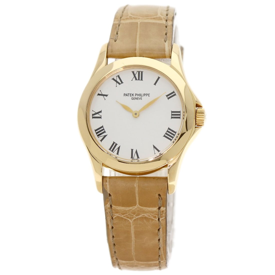 Patek Philippe Calatrava Watches 4905J-001 K18 Yellow Gold/Leather (1 of 20)