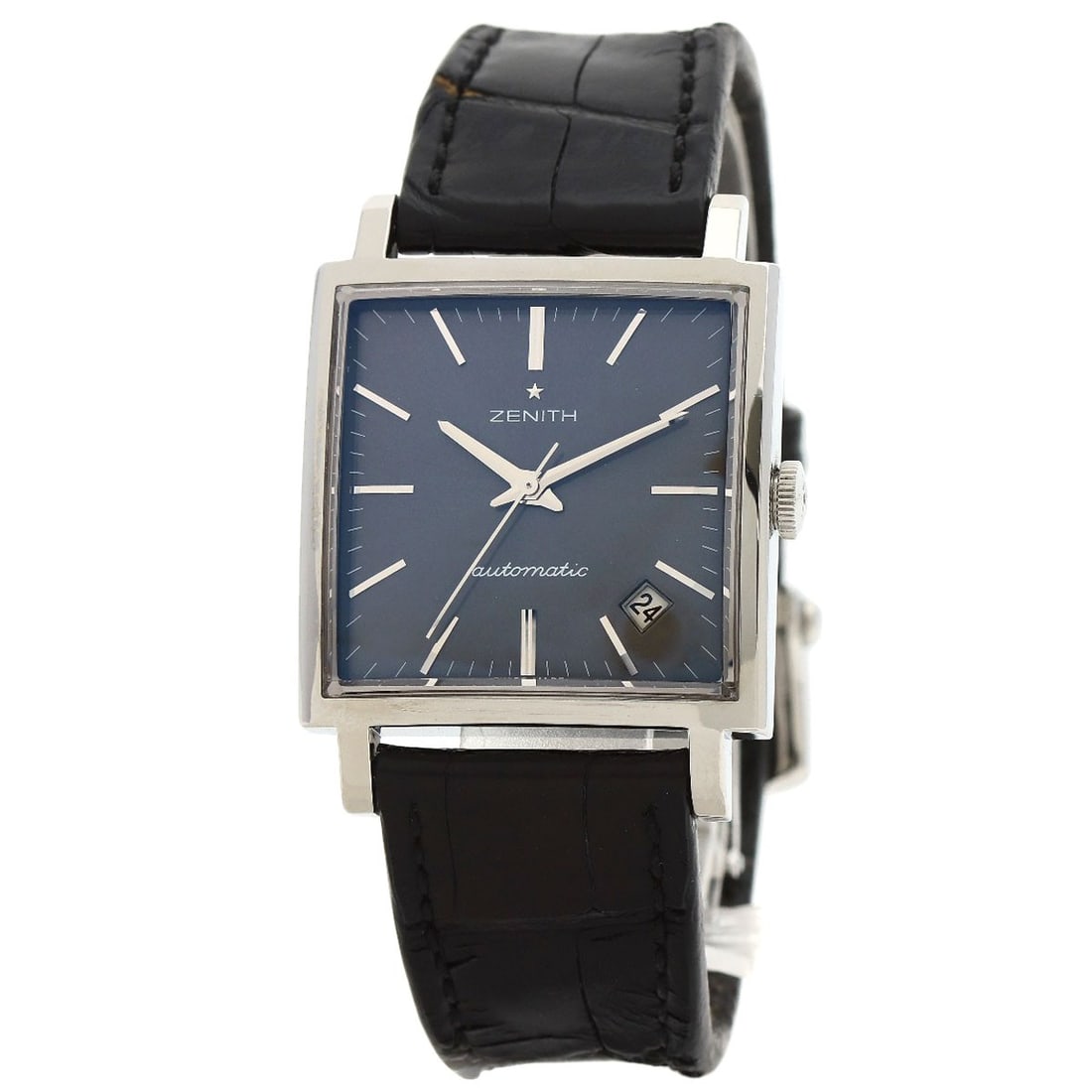 Zenith New Vintage 1965 Watches 03.1965.670/91.C591 Stainless Steel/Leather: Brand: ZENITH Style: Watches Material: Stainless Steel Color: - Display: Analog display Movement: Mechanical Automatic Type: Wristwatch Exterior Color: Silver Wrist Size: 6.30inch Country Of Origin: S