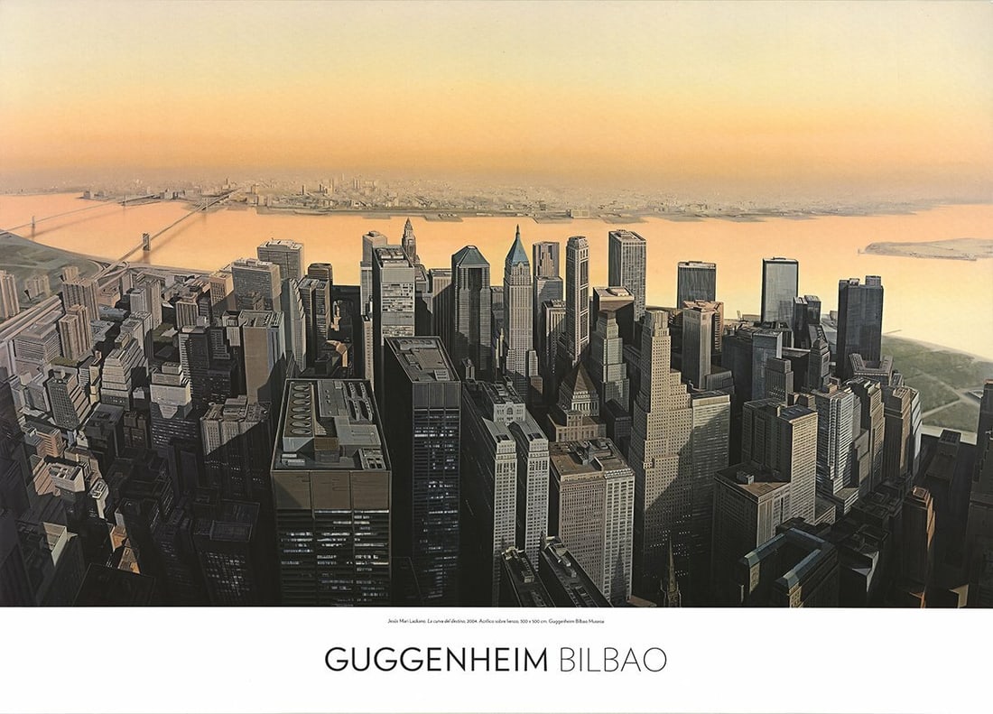 Jesus Mari Lazkano The Curve Of Destiny " Poster Contemporary G (1 of 1)