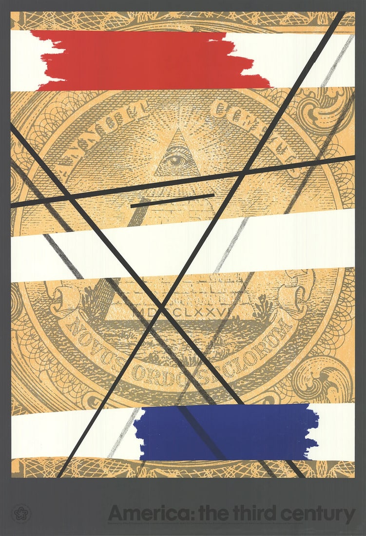 Allan D'Arcangelo America: The Third Century " Serigraph Pop Art (1 of 4)