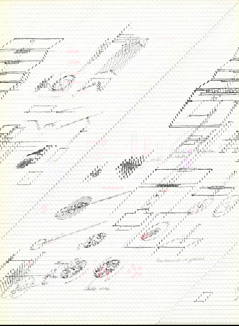 Alain Le Yaouanc Study Ii " Lithograph Contemporary (1 of 4)