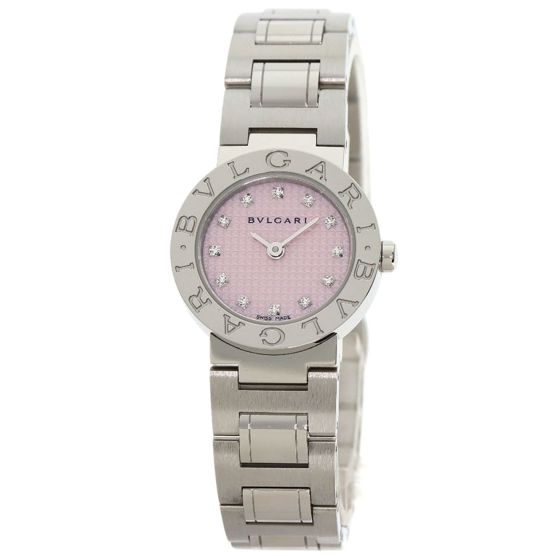 Bvlgari Bvlgari Bvlgari 12P Diamond Watches Bb23Ss Stainless (1 of 17)