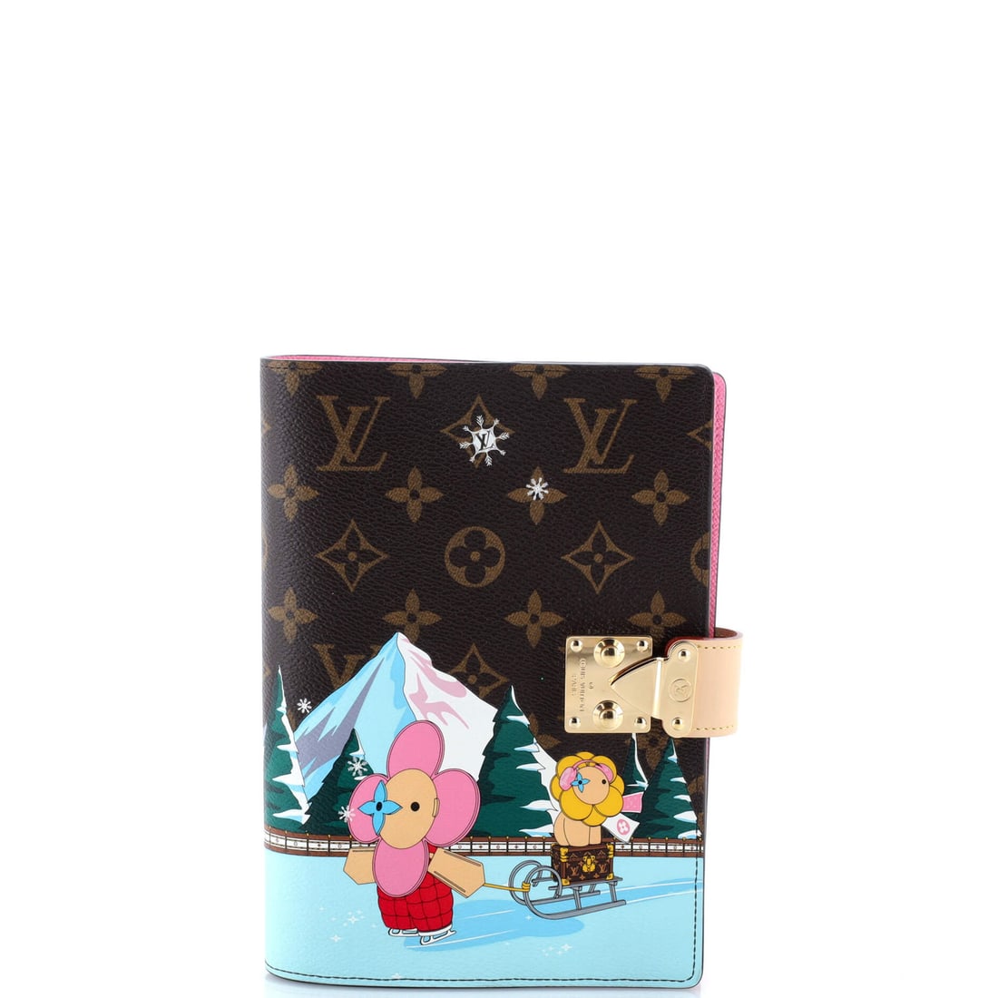 Louis Vuitton Paul Notebook Cover Limited Edition Vivienne Xmas Monogram Canvas (1 of 7)