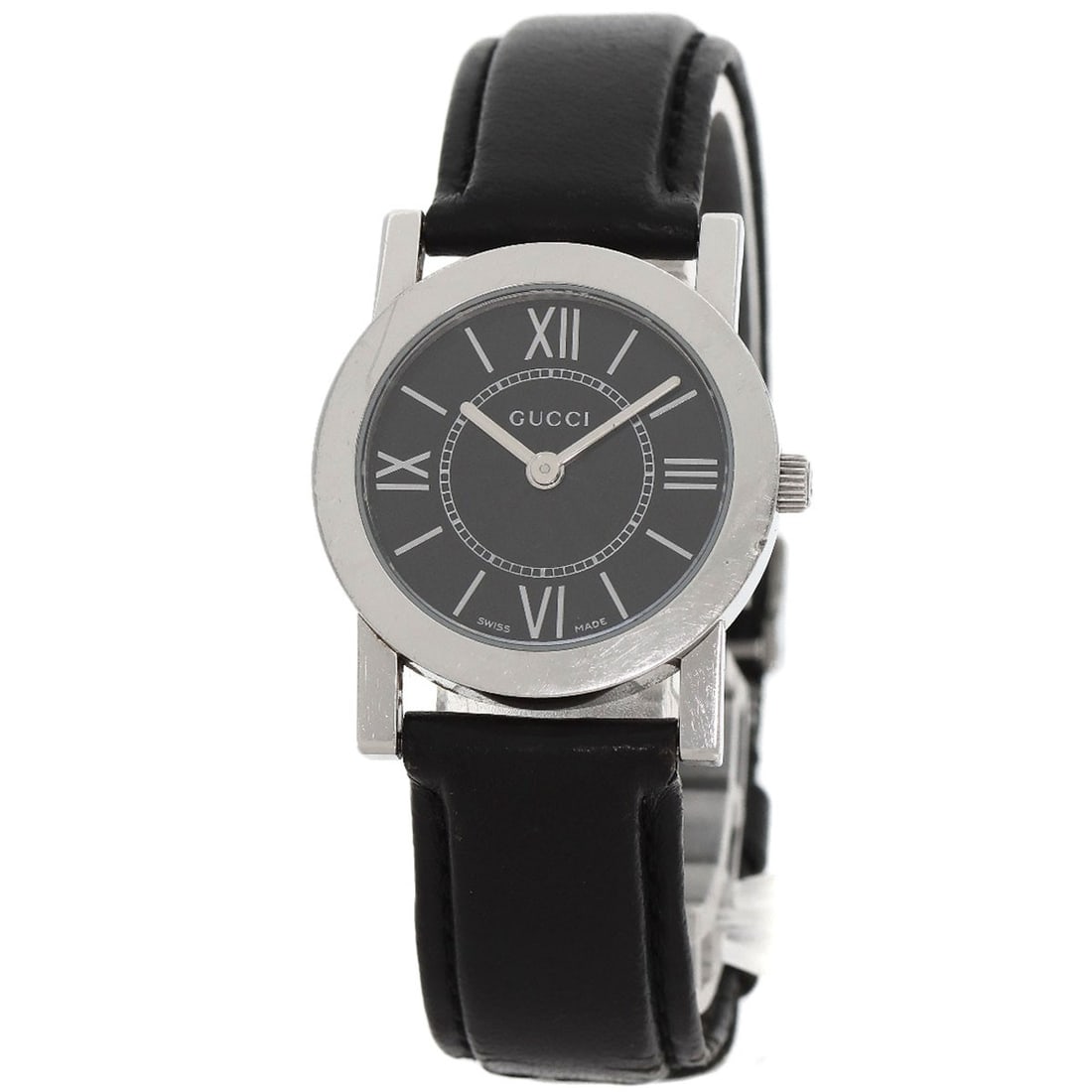 Gucci Round Face Watches 5200L.1 Stainless Steel/Leather (1 of 20)