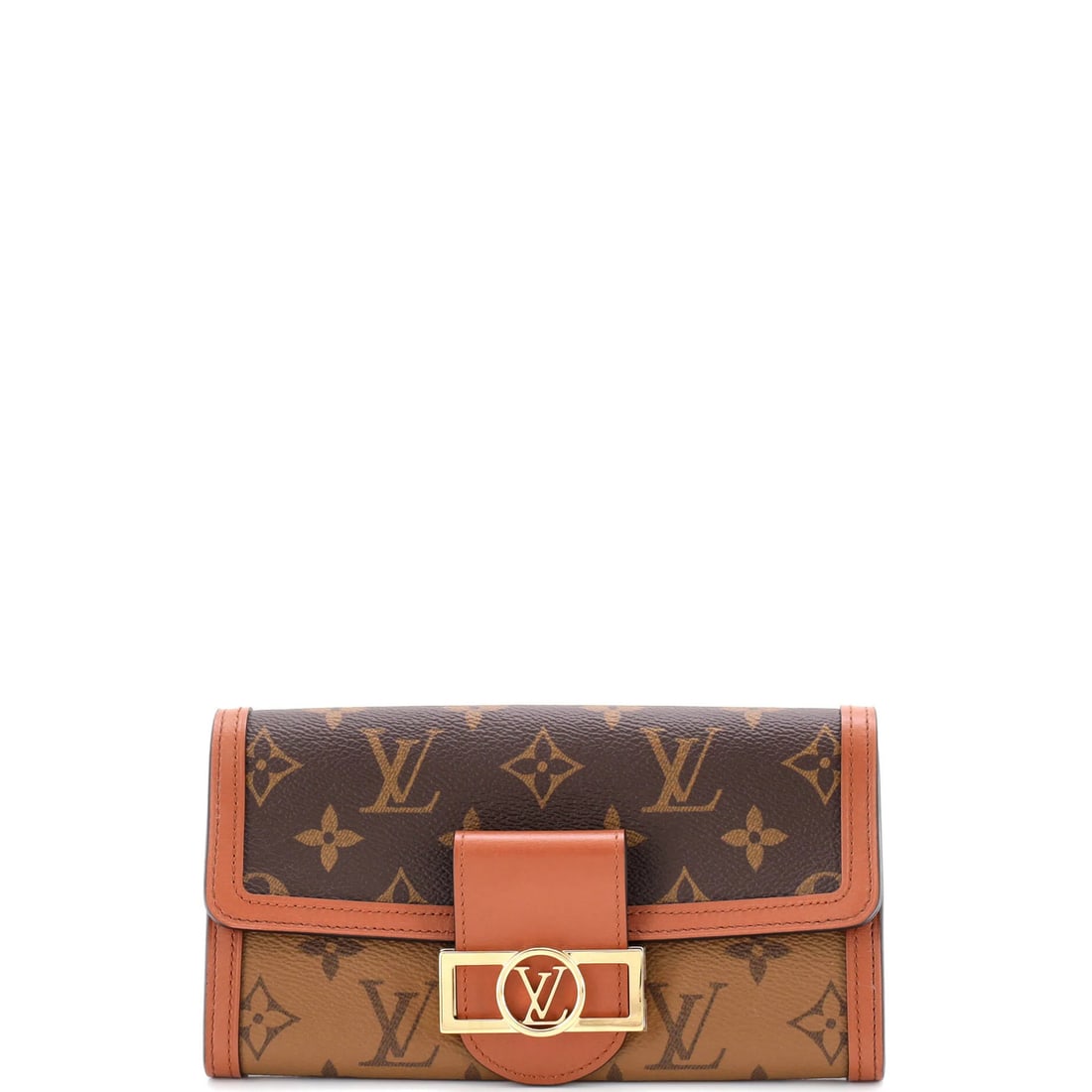 Louis Vuitton Sarah Dauphine Wallet Reverse Monogram Canvas (1 of 6)