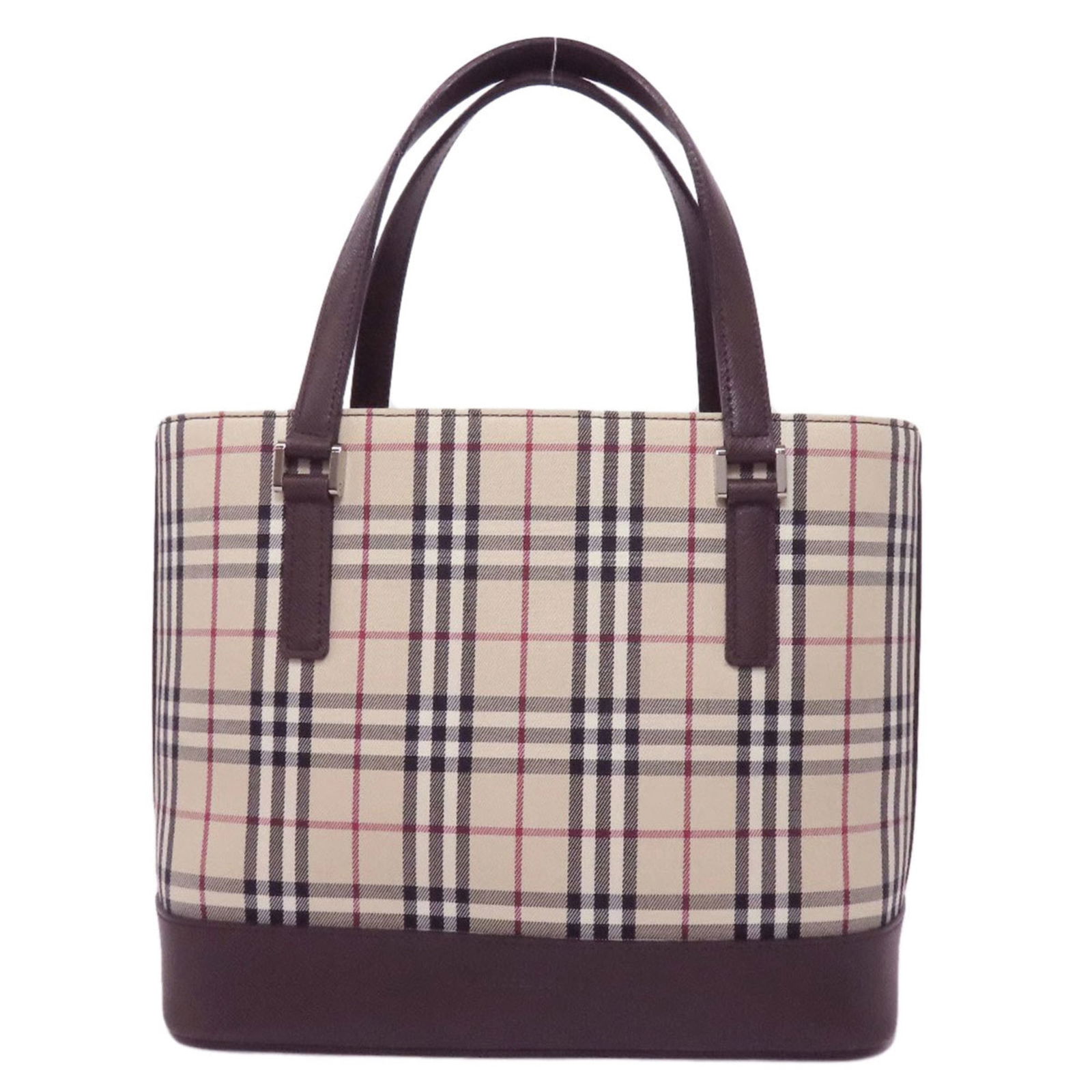 Burberry Nova Check Canvas Handbag (1 of 15)