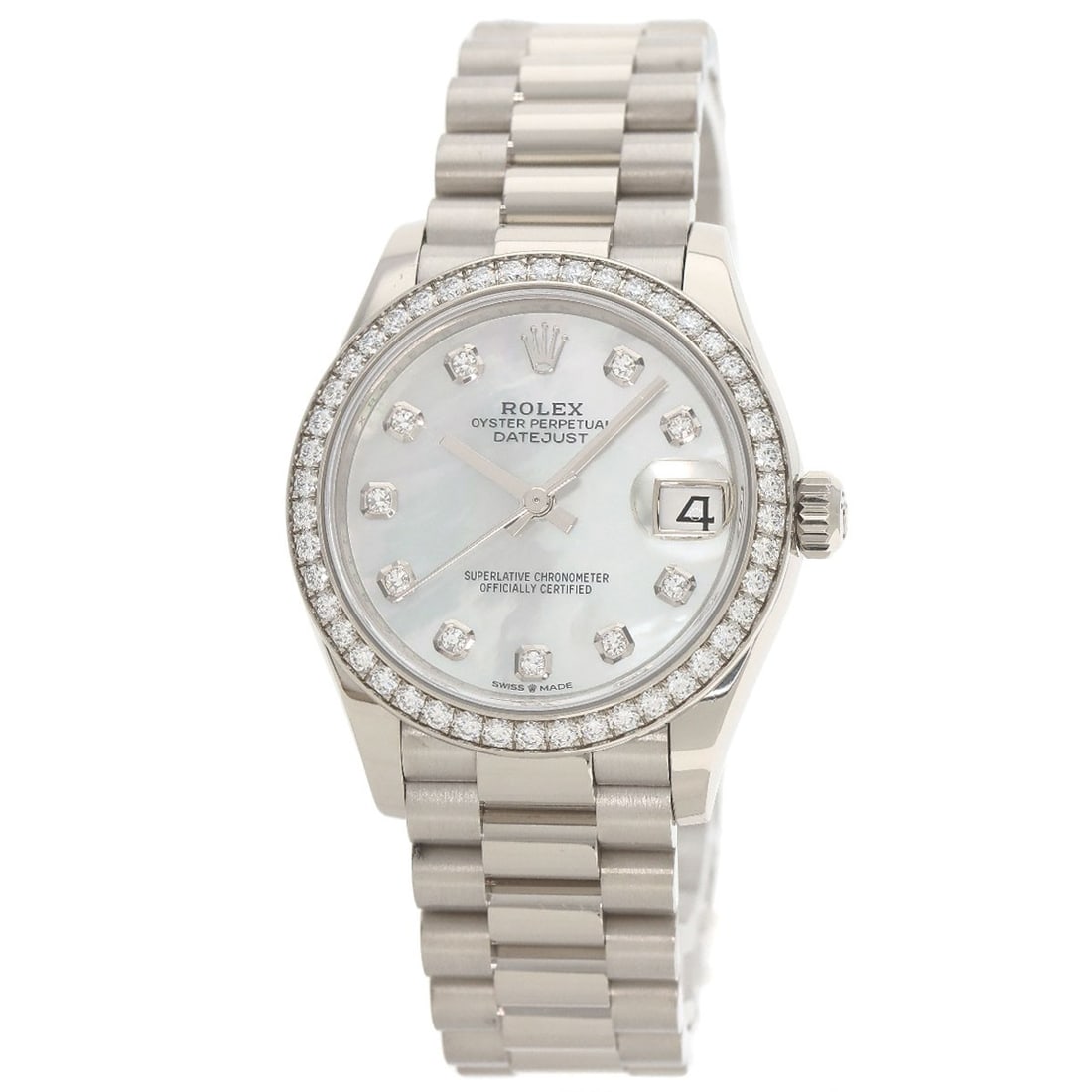 Rolex Datejust 31 Bezel 10P Diamond Watches 278289Rbr K18 White Gold/K18 (1 of 20)