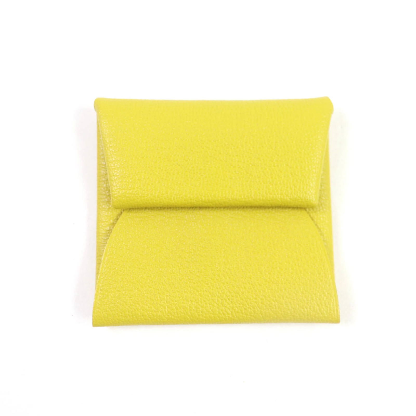 Hermes Bastia Verso Cumin Orange Minian Chevre Wallet/Coin Case (1 of 8)