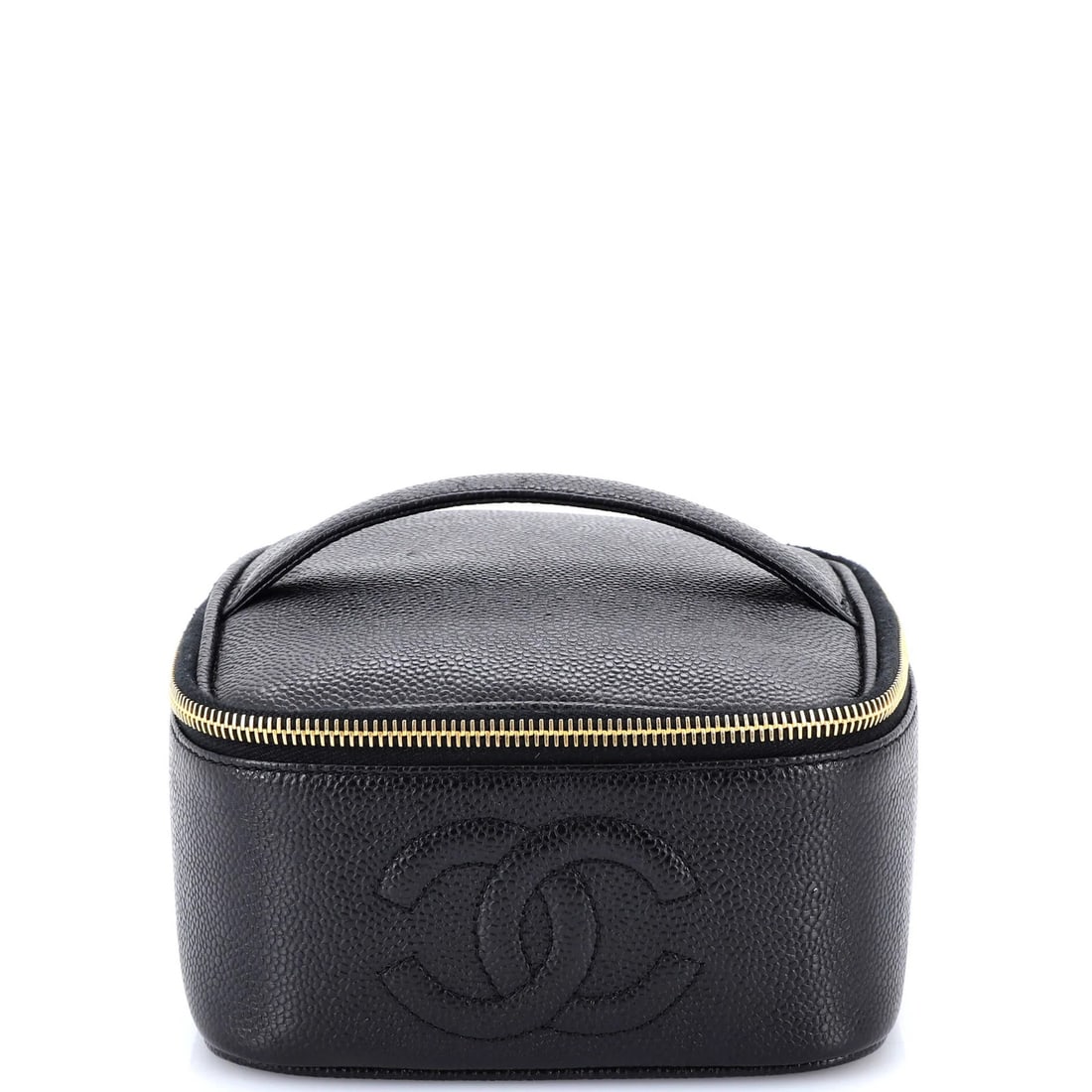 Chanel Vintage Timeless Vanity Case Caviar Mini (1 of 6)