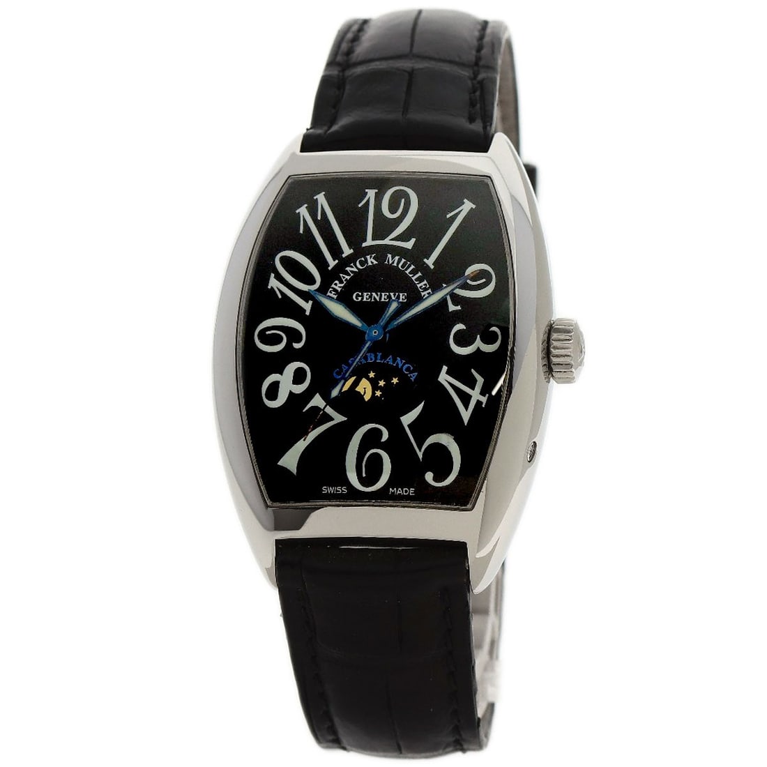 Franck Muller Casablanca Luna Watches 7880Cl Stainless Steel/Leather (1 of 20)