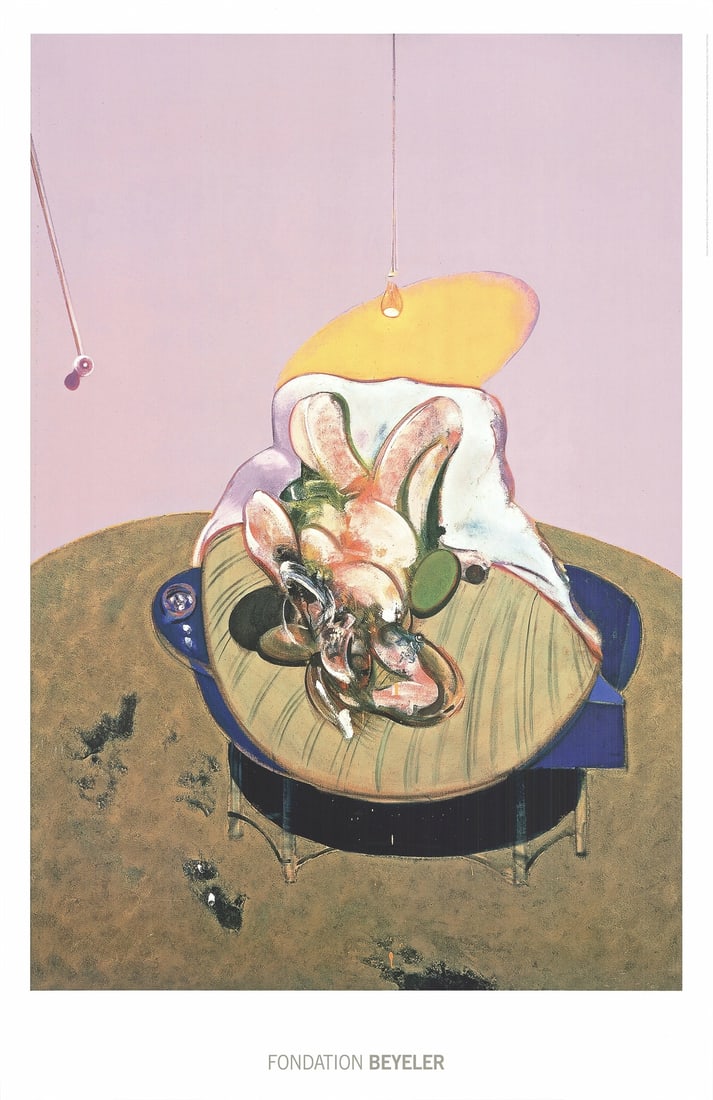 Francis Bacon Lying Figure " Offset Lithograph Contempora (1 of 1)