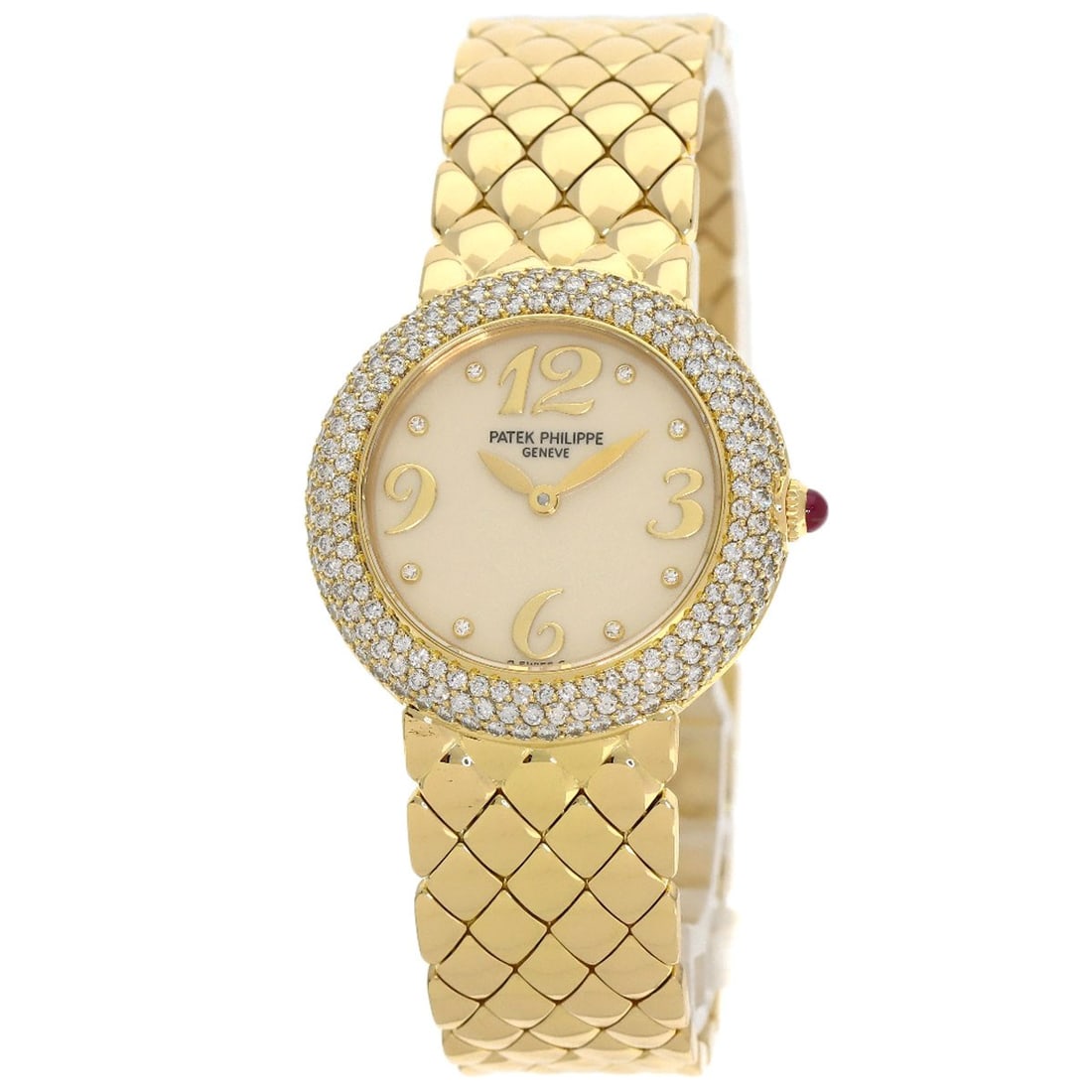 Patek Philippe Calatrava Bezel Diamond Watches 4823/001 K18 Yellow Gold/18K (1 of 20)