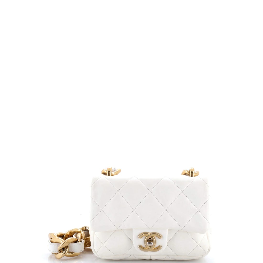 Chanel Funky Town Flap Bag Quilted Lambskin Mini (1 of 7)