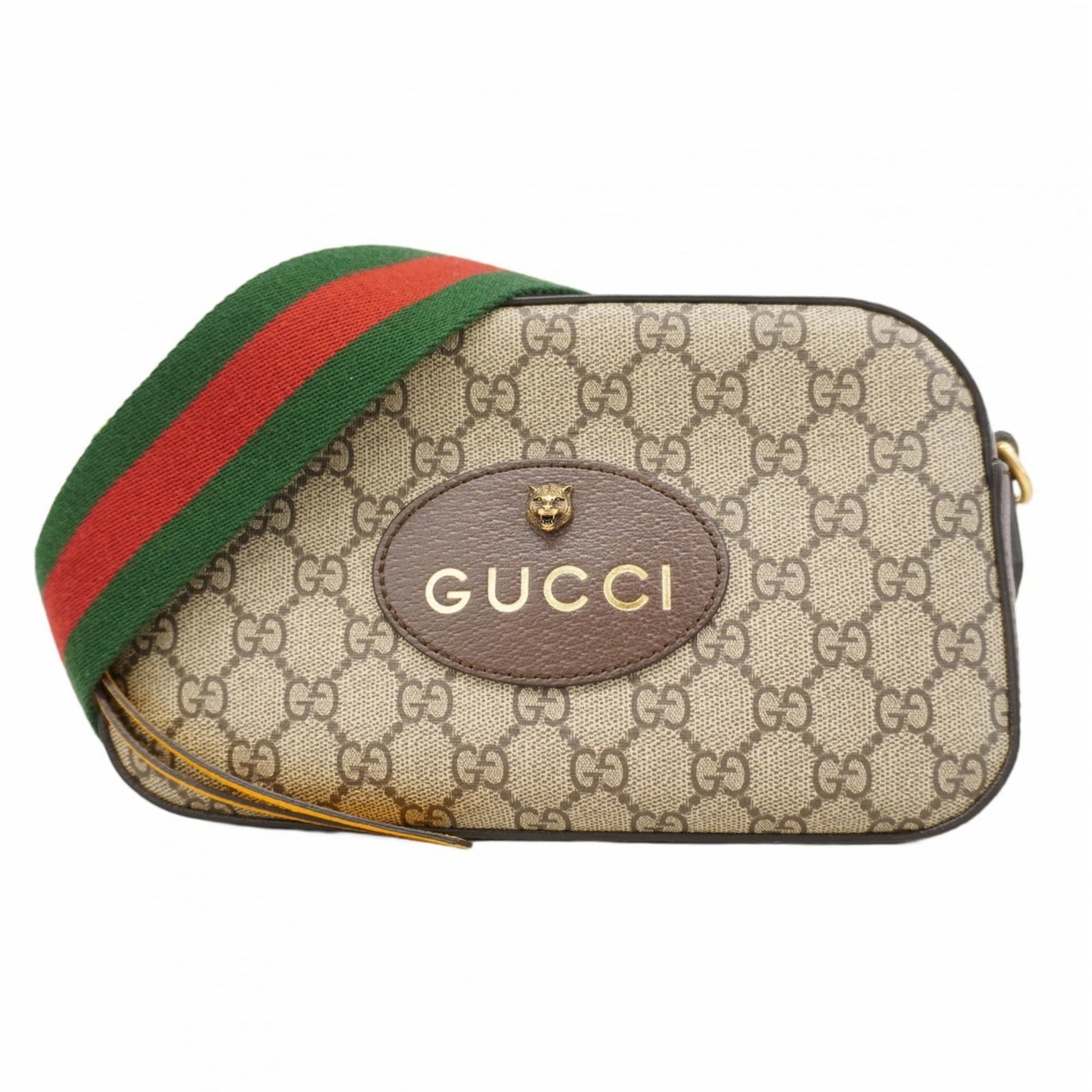 Gucci Gg Supreme Sherry Line Neo Shoulder Bag 476466 Brown (1 of 11)