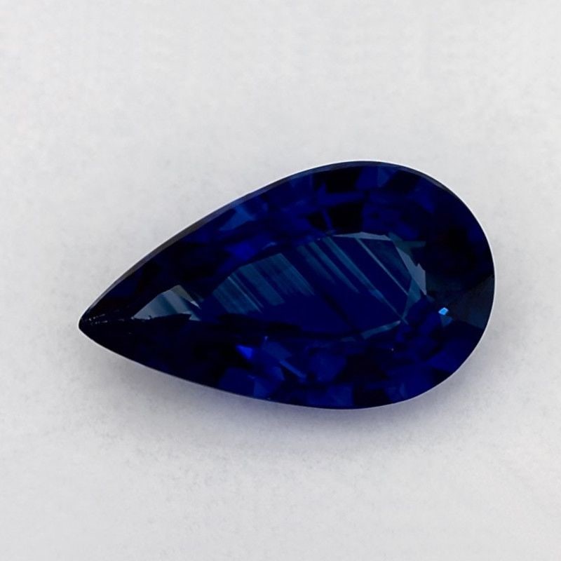 Pear 3.06Ct Blue Ec - Loose Sapphire Gemstone (1 of 1)