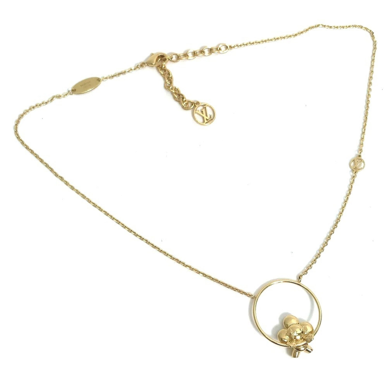Louis Vuitton M00799 Vivienne Swinging Chain Necklace (1 of 6)
