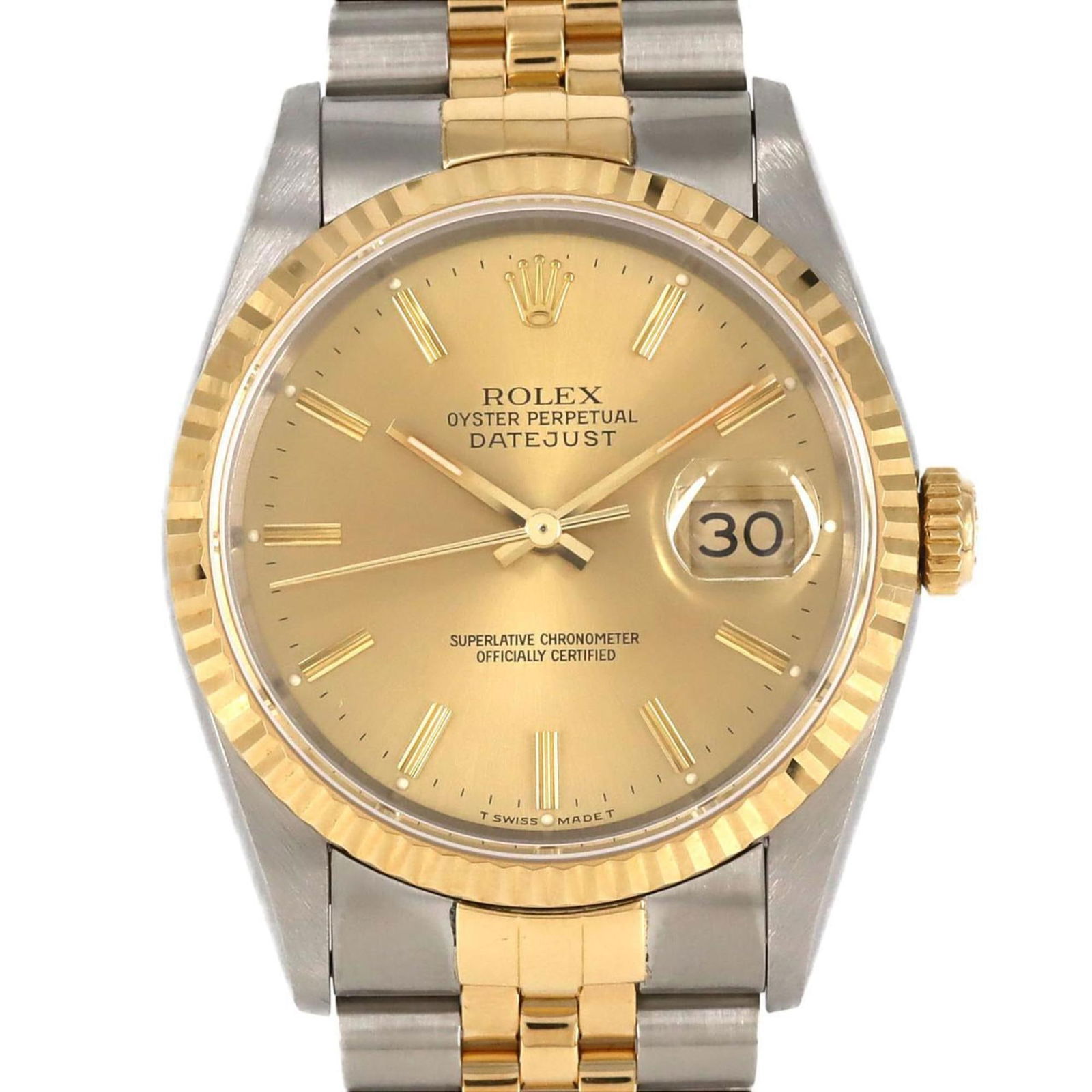 Rolex Datejust 16233 Ssxyg Automatic Watch S Series (1 of 7)