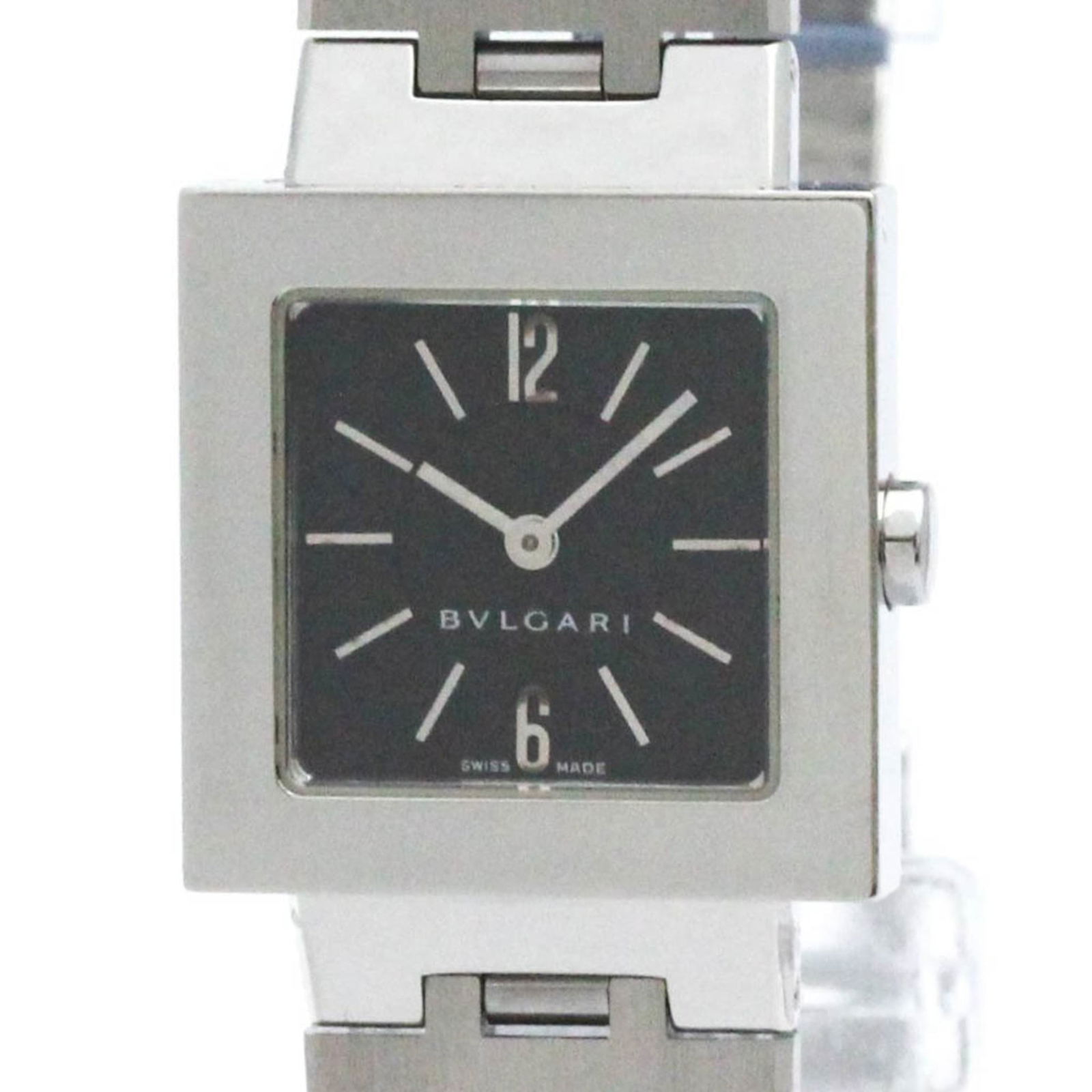 Bvlgari Quadrato Stainless Steel Quartz (1 of 8)