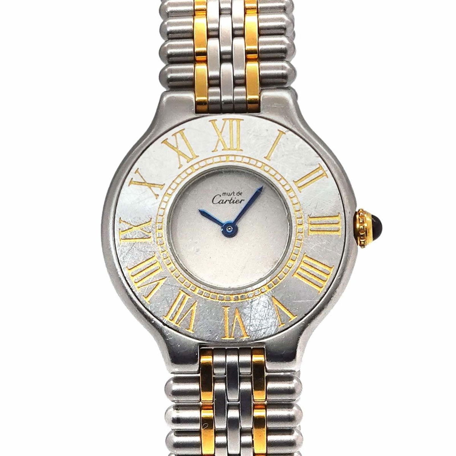 Cartier Must 21 Vantianne Two-Tone Watch W10051F4 (1 of 6)