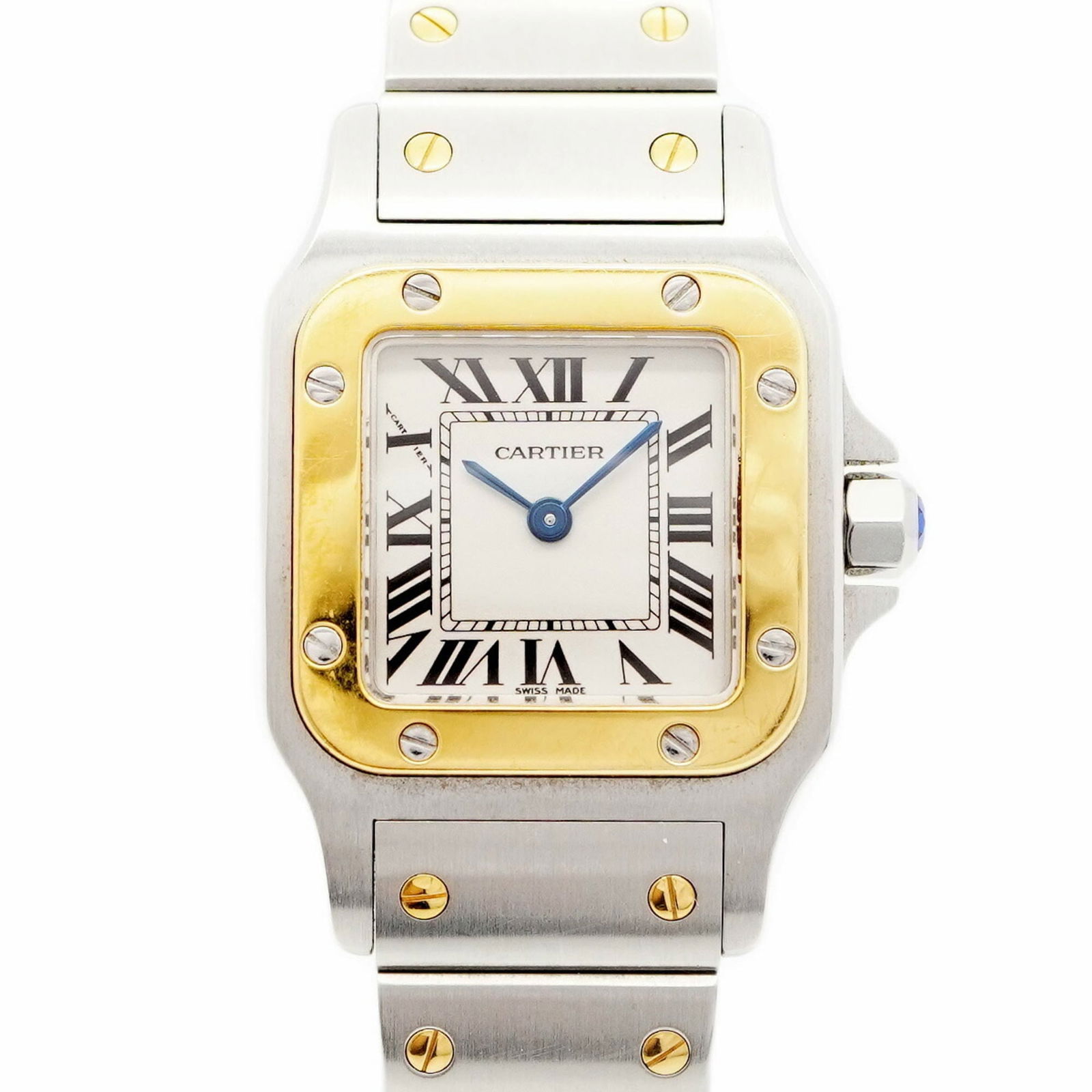 Cartier Santos Galbee Sm W20012C4 Ivory Dial (1 of 11)