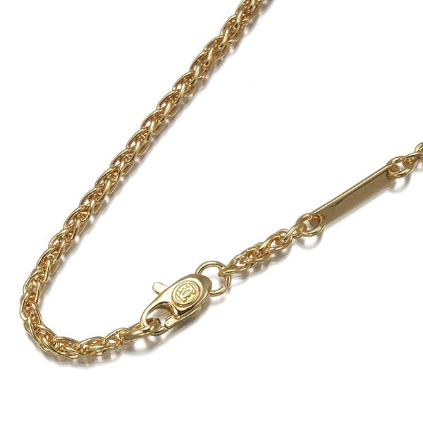 Cartier Chain Necklace Wheat 42Cm 18K 750 Yellow Gold (1 of 3)