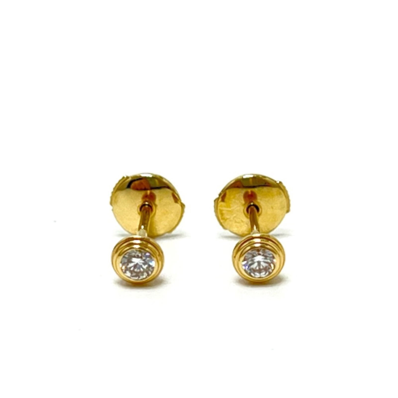Cartier Cartier D'Amour Sm Diamant Legend 2P Diamond Earrings In 18Kyg Yellow Gold (1 of 4)