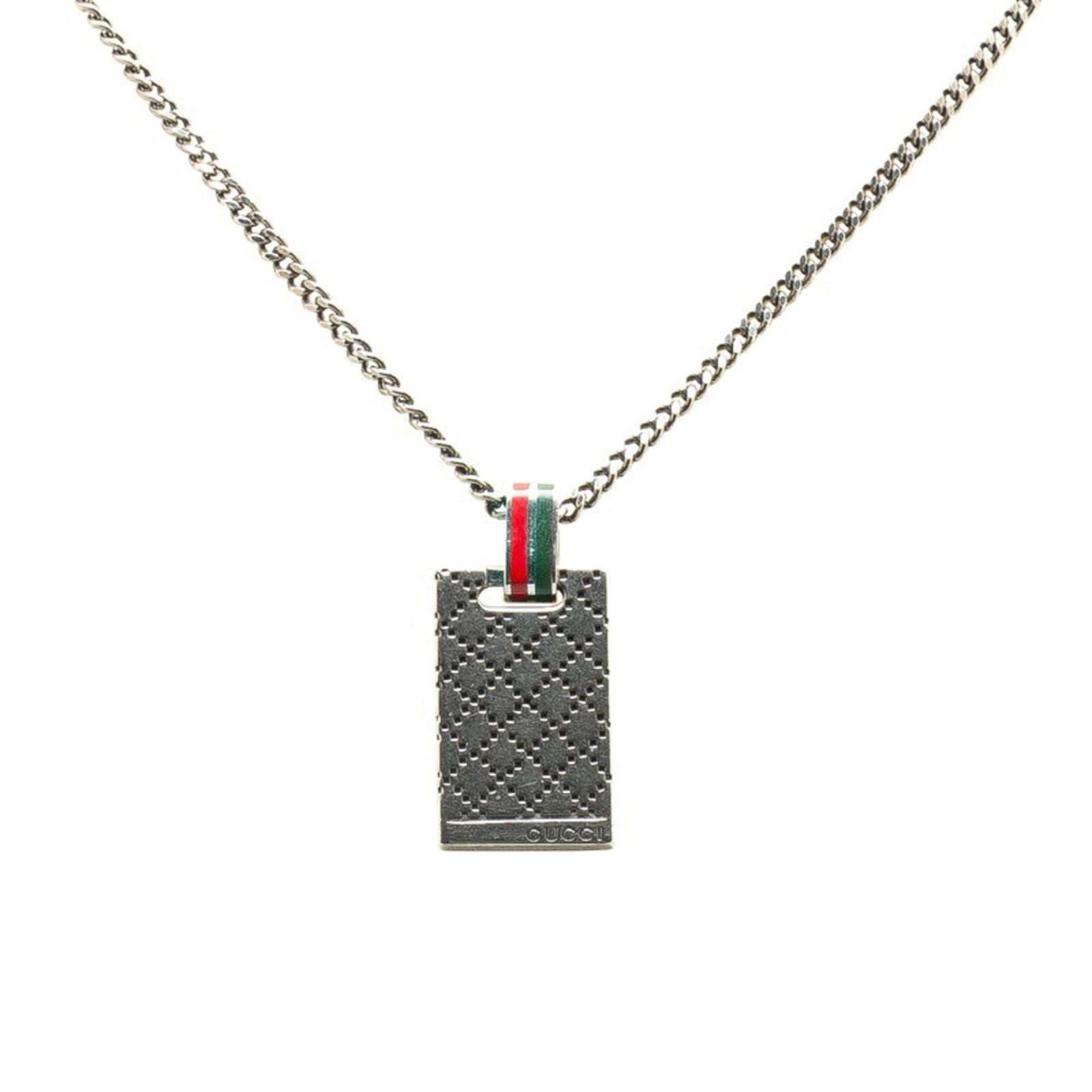 Gucci Diamantissima Necklace 310481 Sv925 Silver (1 of 4)