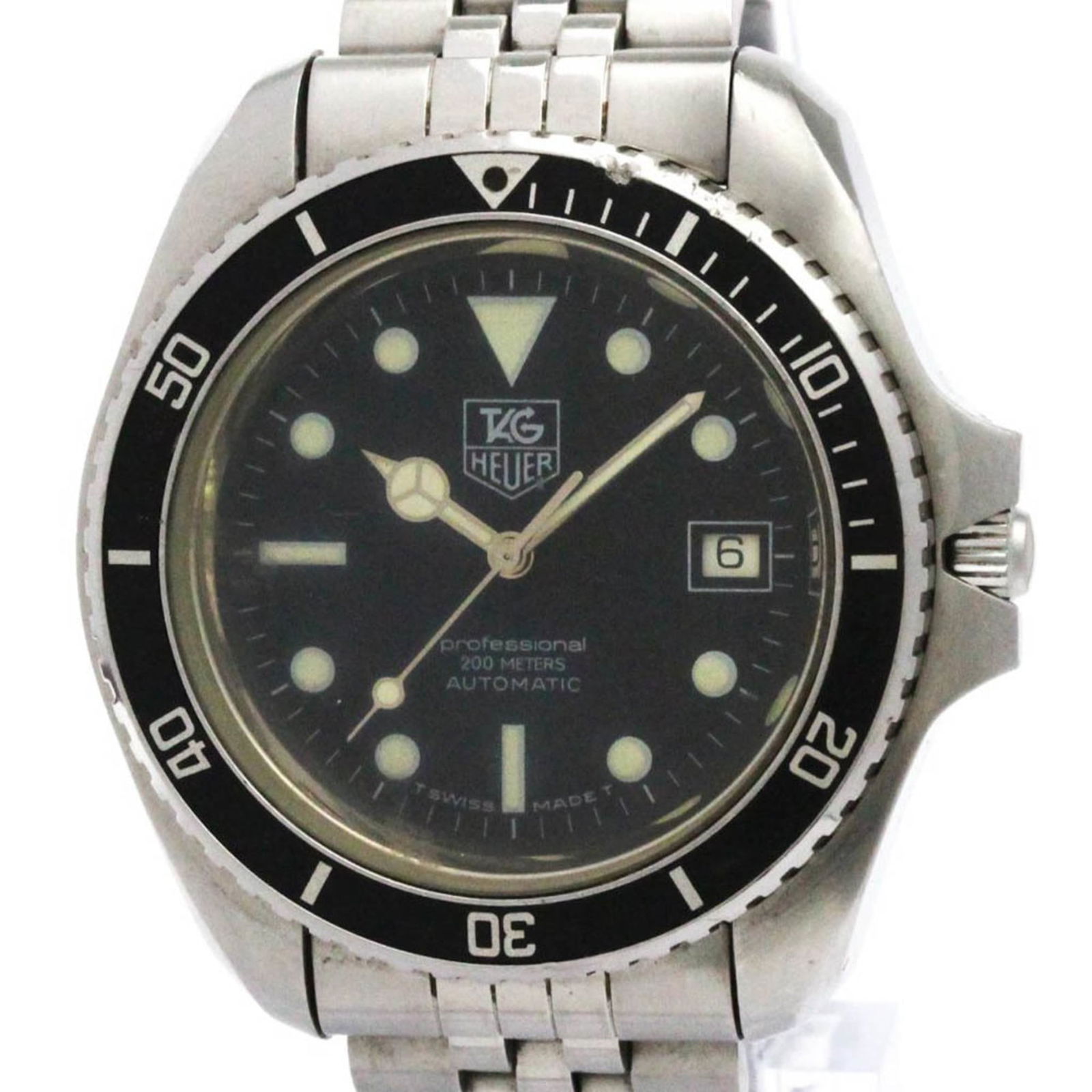 Tag Heuer Professional Stainless Steel Automatic (1 of 8)