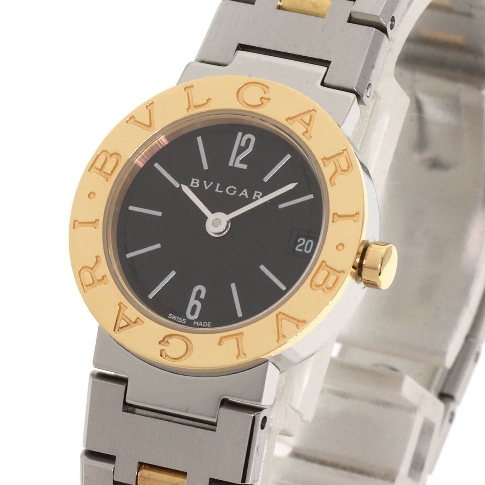 Bvlgari Bb23Sg Wristwatch Stainless Steel Ssxk18Yg (1 of 9)
