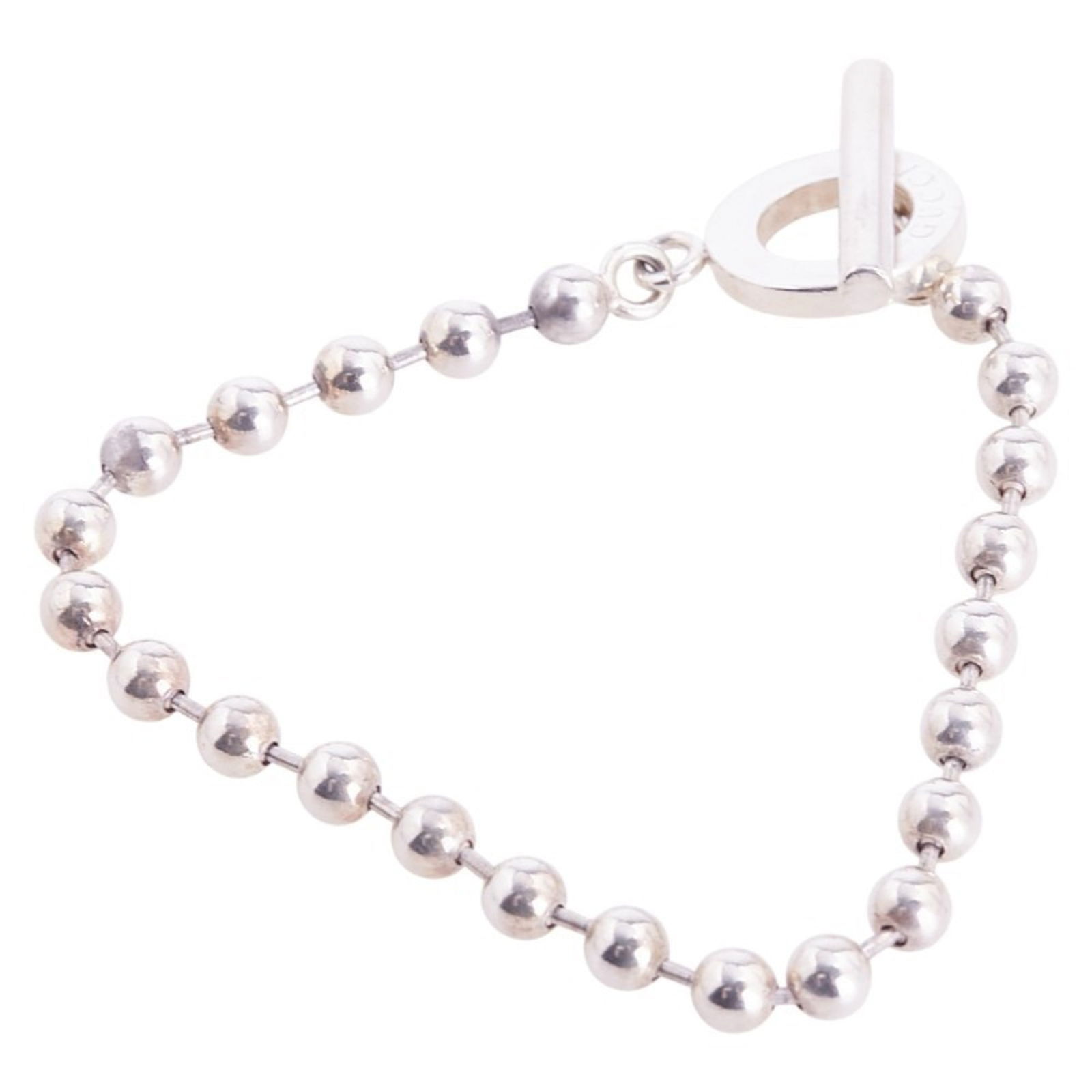Gucci Bracelet Ball Chain Sv925 Silver: Brand: Gucci Type: Charm Bracelet Gender: Women Material: Silver 925 Size: 19 Length: 17cm / 6.69'' Width: 5mm / 0.19'' Weight: 15.1g / 0.53oz. Condition: Used (good), Traces of usage, scratches / dir