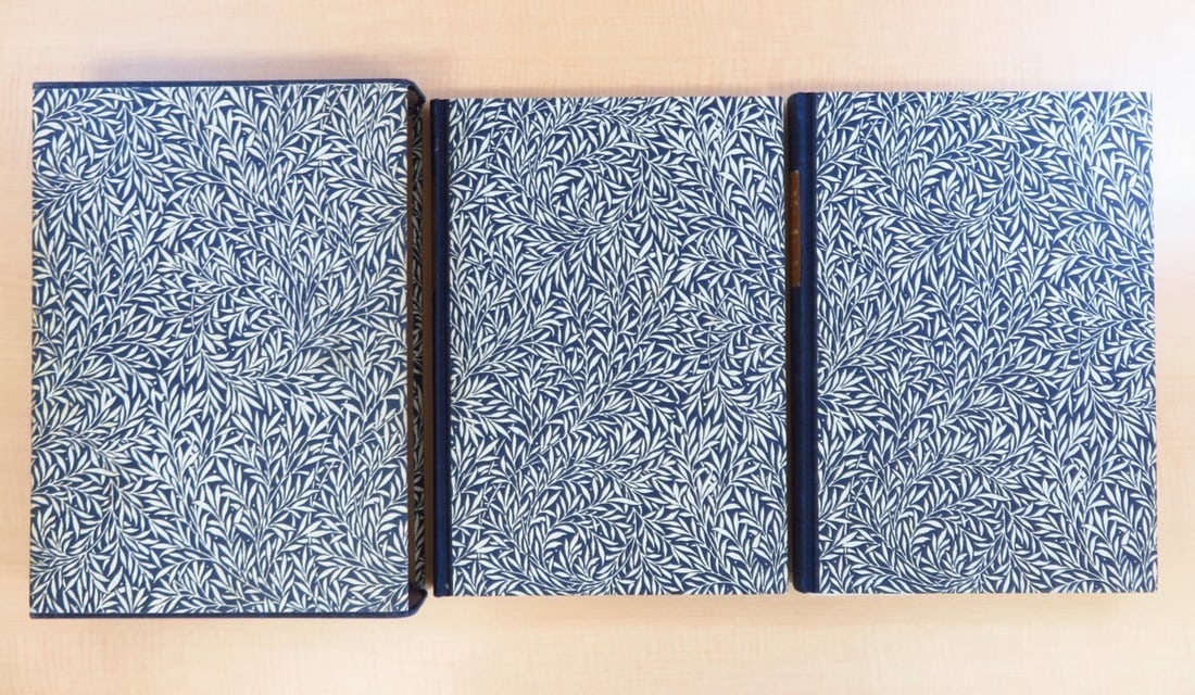 William Morris Edward Burne-Jones - The Story Of Cupid Psyche Kelmscott Press: Binding: Cloth Language: English Illustrator: Edward Burne-Jones Special Attributes: Collector"s Edition Author: William Morris Region: Europe Publisher: Clover Hill Editions Topic: Romance Subject: H