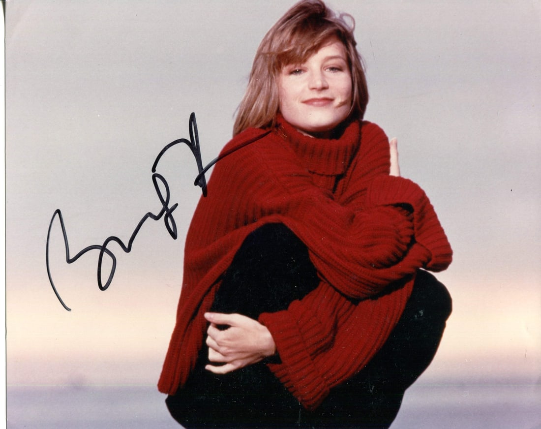 Bridget Fonda Autographed 8X10 Photo: Bridget Fonda Autographed 8x10 Photo Signed in black sharpie across the front of the photo Authenticity is provided by Rich Altman's and will be accompanied with a COA from . Product Disclaimer: Not a