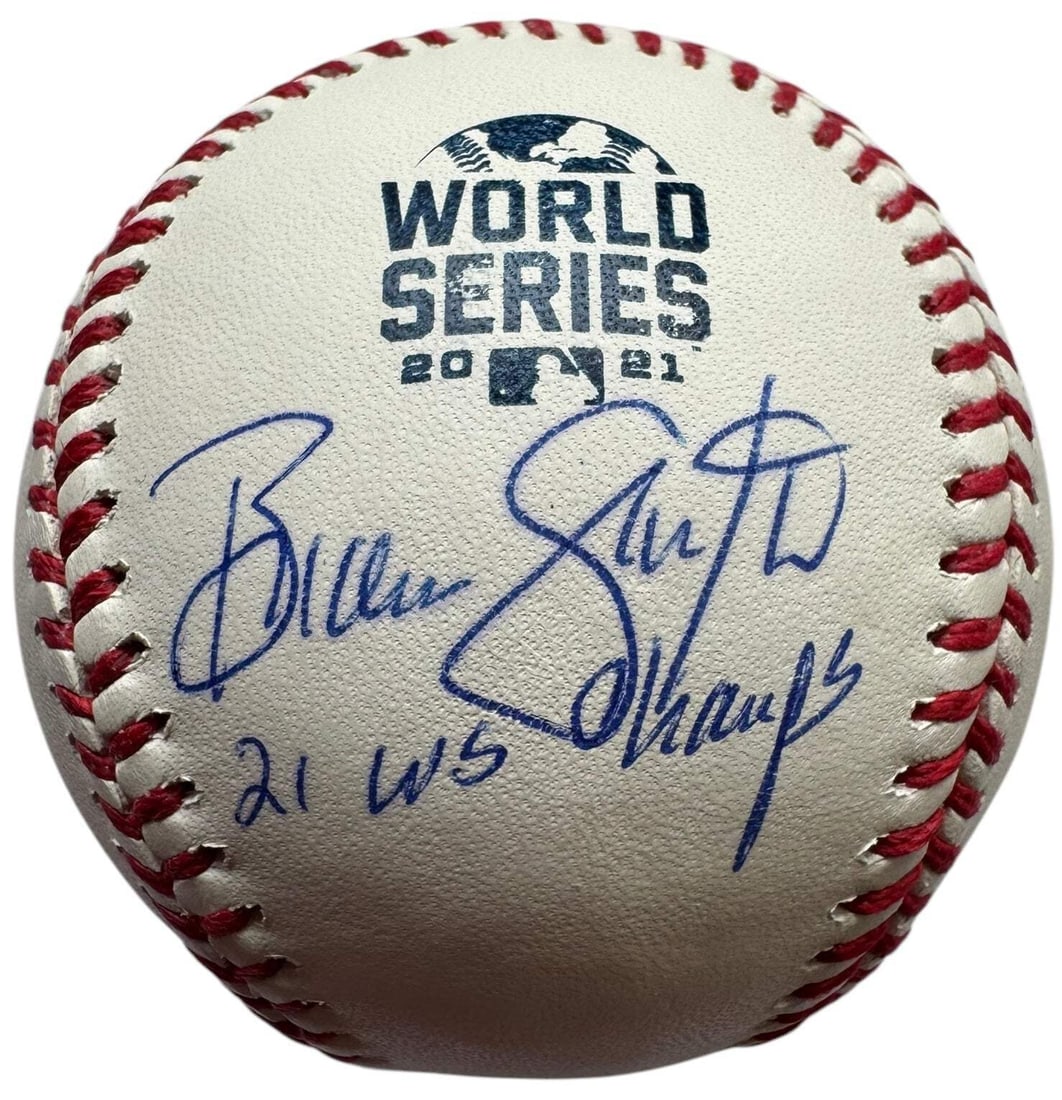 Brian Snitker Autographed Official Major League Baseball (Jsa): Brand: James Spence Authentication (JSA) Brian Snitker Autographed Official National League Baseball Signed in blue pen across the sweet spot on an official Robert Manfred baseball with inscription "2