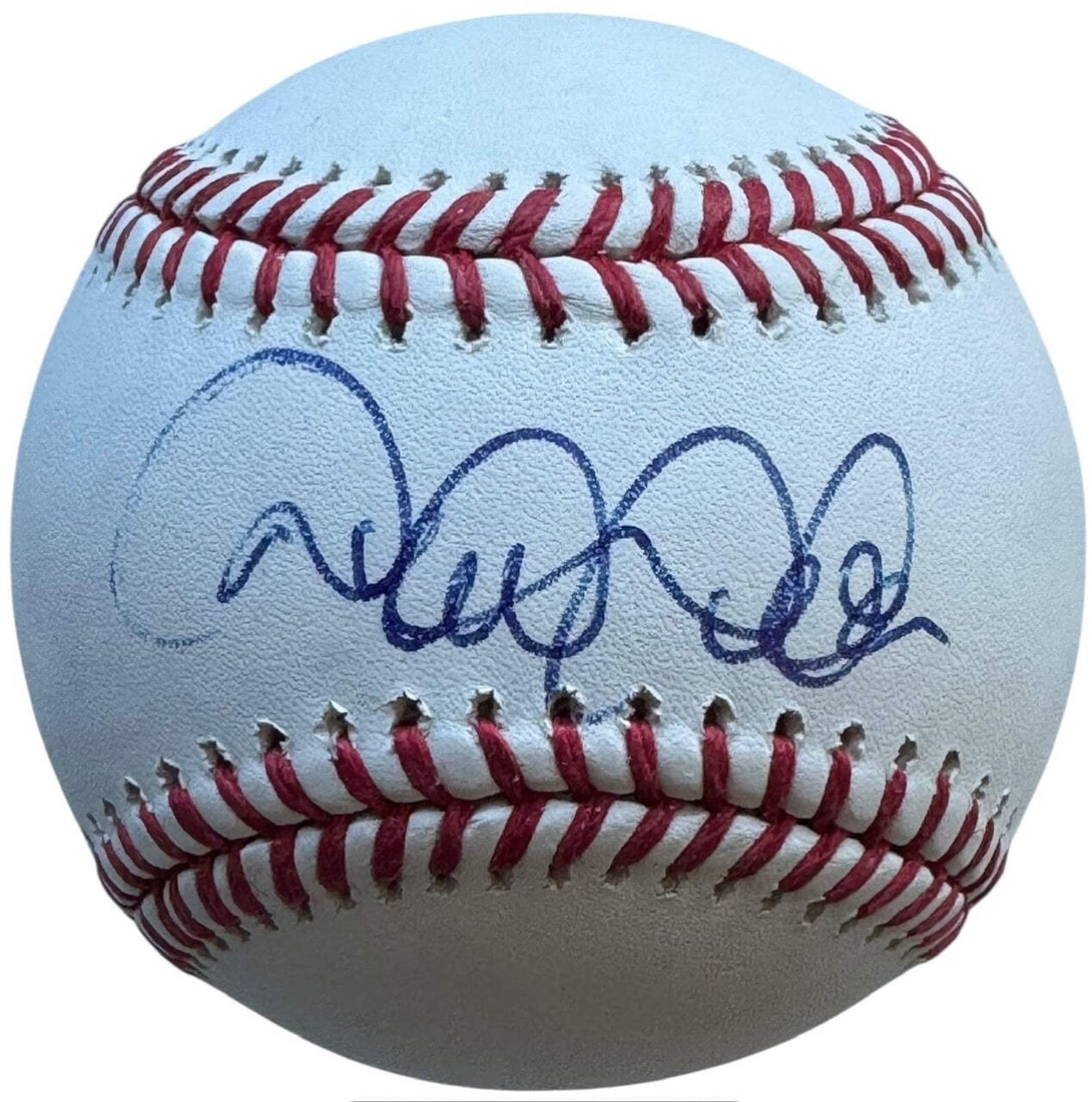 Derek Jeter Autographed Official Major League Baseball (Mlb): Brand: MLB Derek Jeter Autographed Official Major League Baseball.Signed in blue pen across the sweet spot of an official Robert Manfred Baseball Product Disclaimer: Not affiliated with any team or le