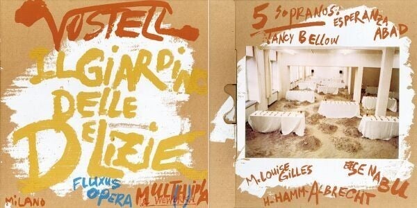 Wolf Vostell Fluxus Opera 2 Lp Set 1984 Multhipla Records Silk Screen Slipcase: Artist: Wolf Vostell Type: Print Theme: Art Production Technique: Screen Printing Original/Licensed Reprint: Original Subject: LUXUS OOERA Product Disclaimer: Please review the full description and ph